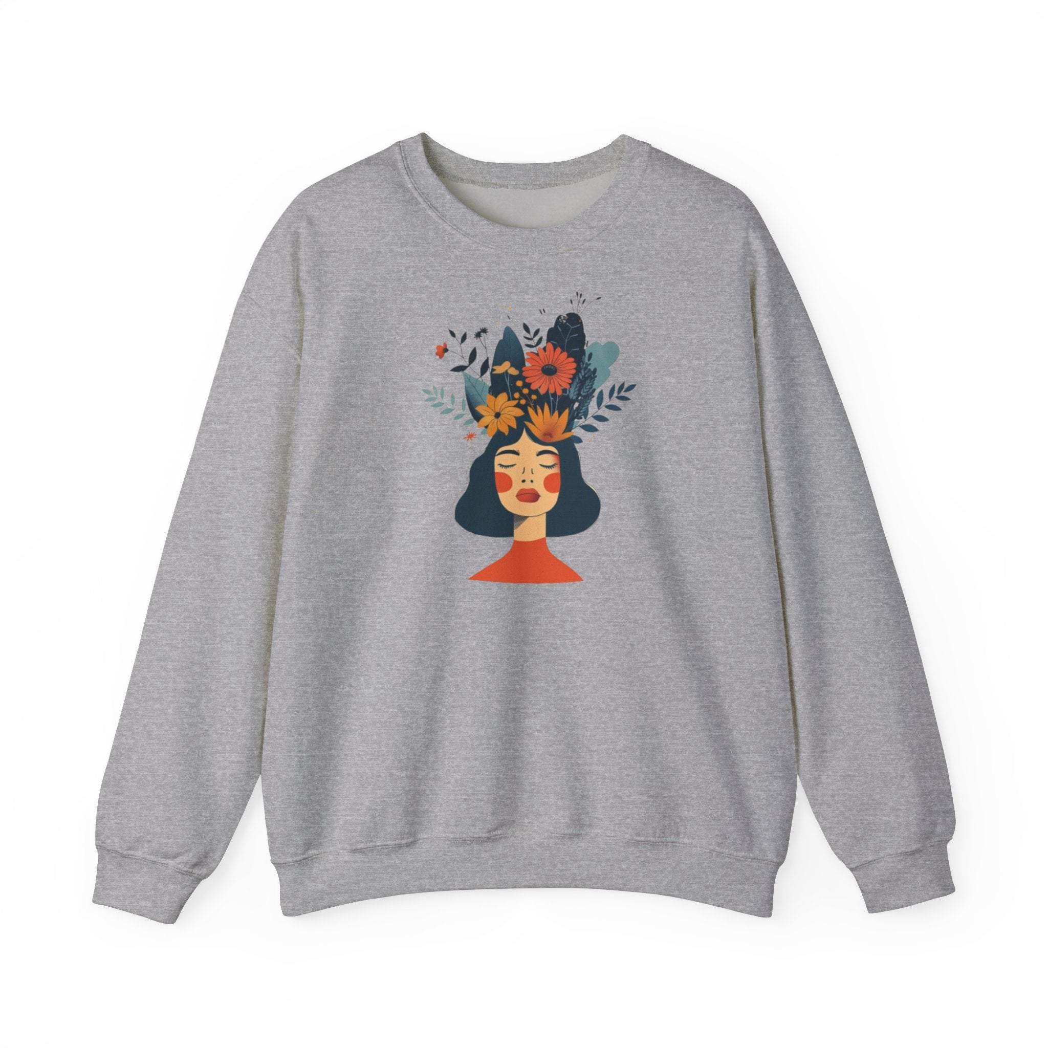 Sweat Fleurs dans les pensées