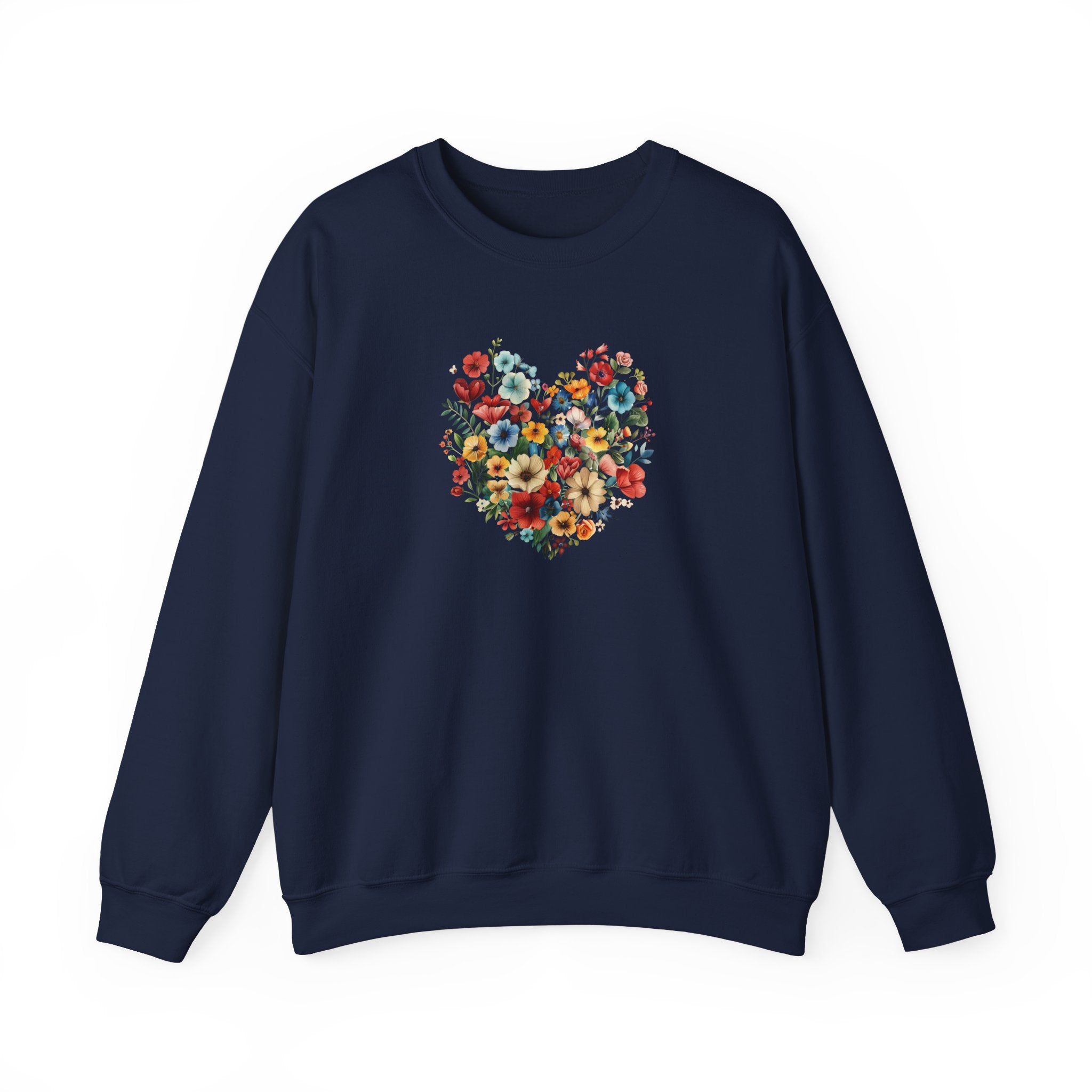 Sweat Cœur de fleurs