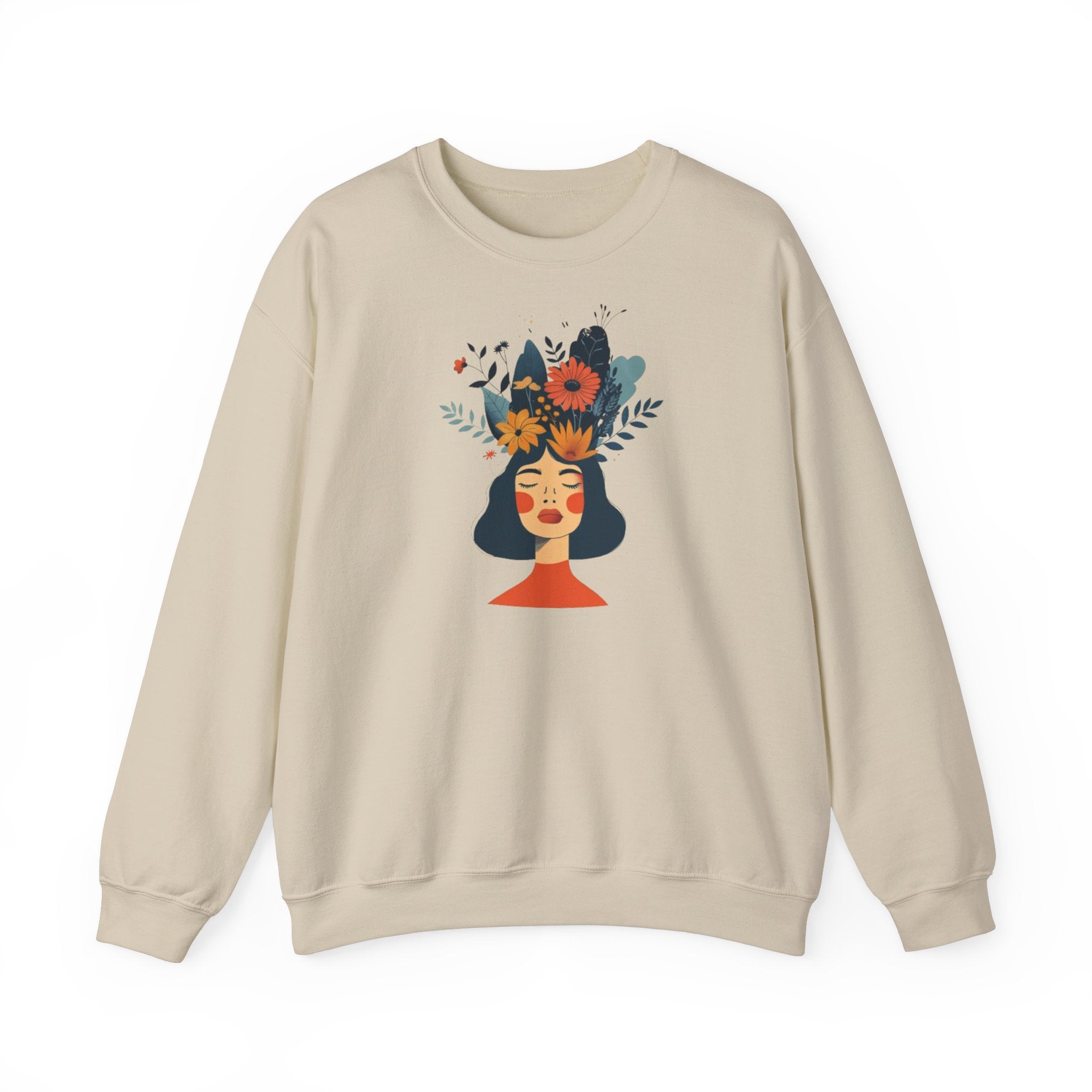 Sweat Fleurs dans les pensées