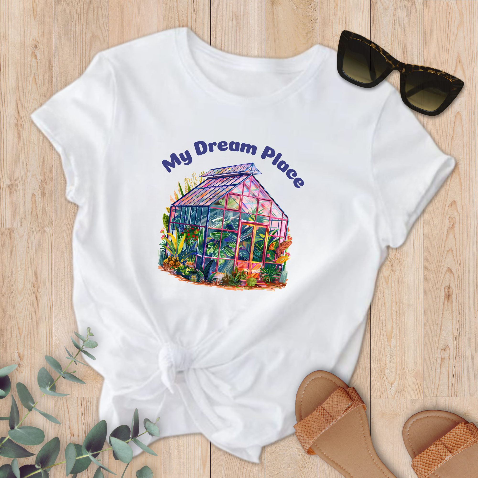 T-shirt Serre de Jardin "My Dream Place"