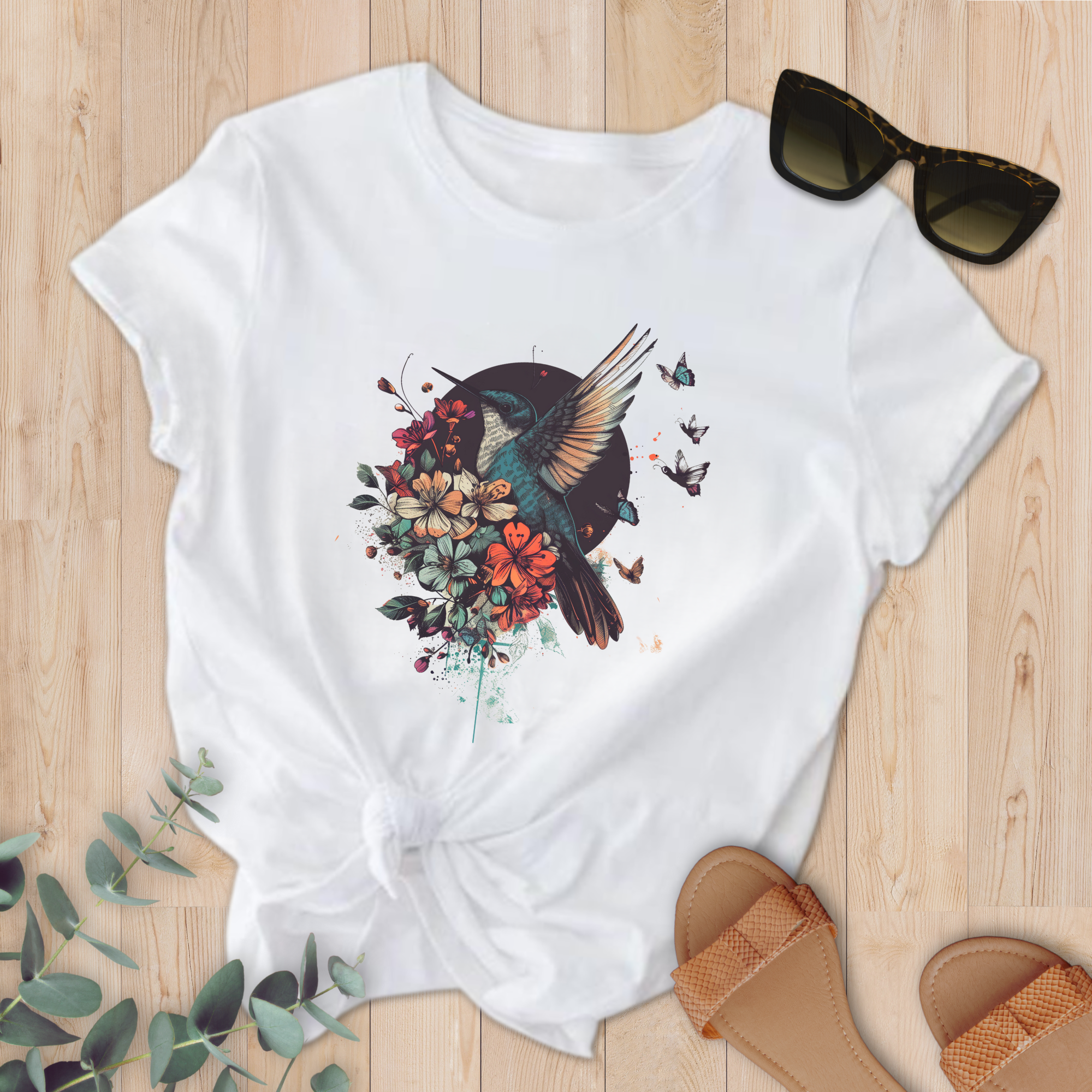 T-shirt Colibri on the Moon