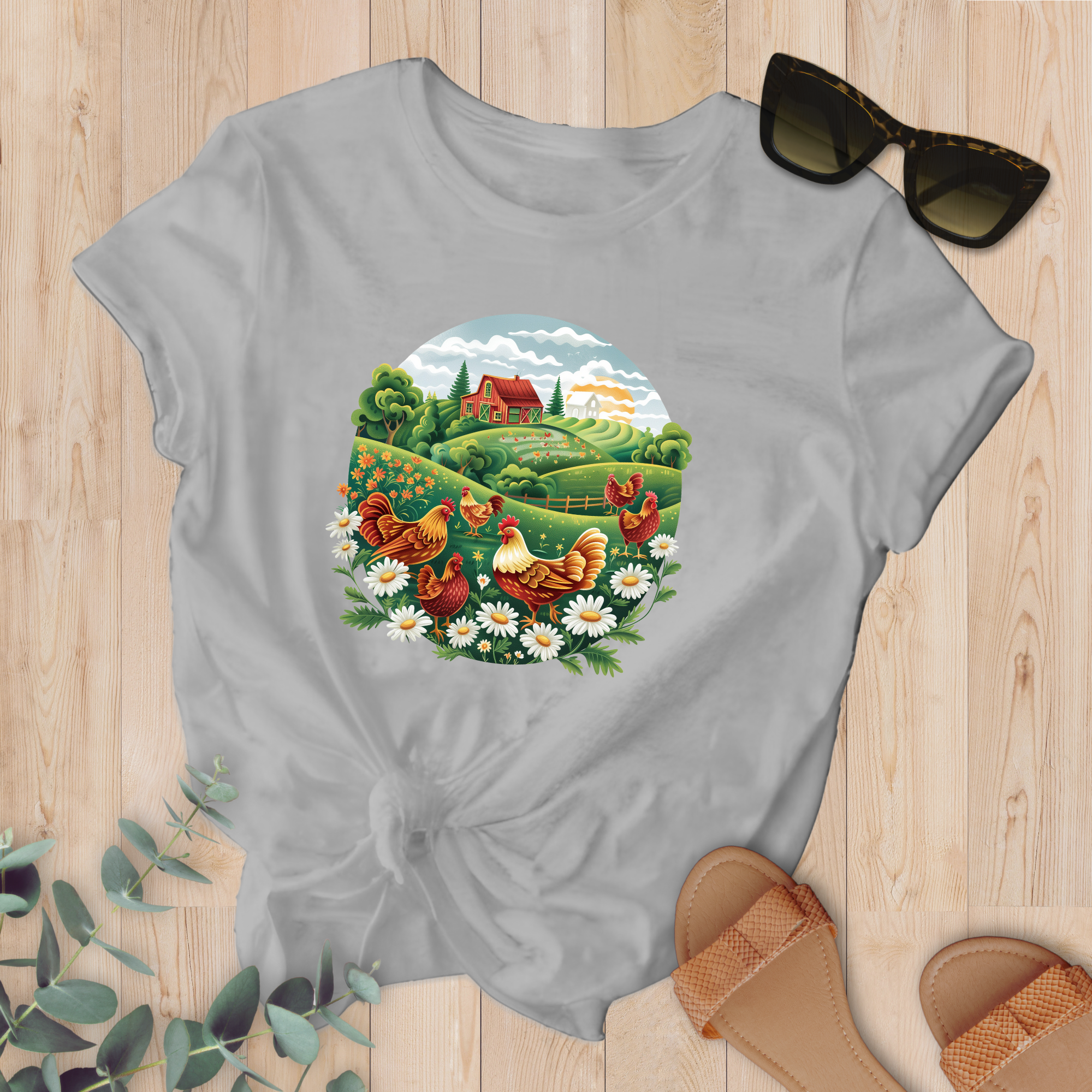 T-shirt Ferme Cottagecore
