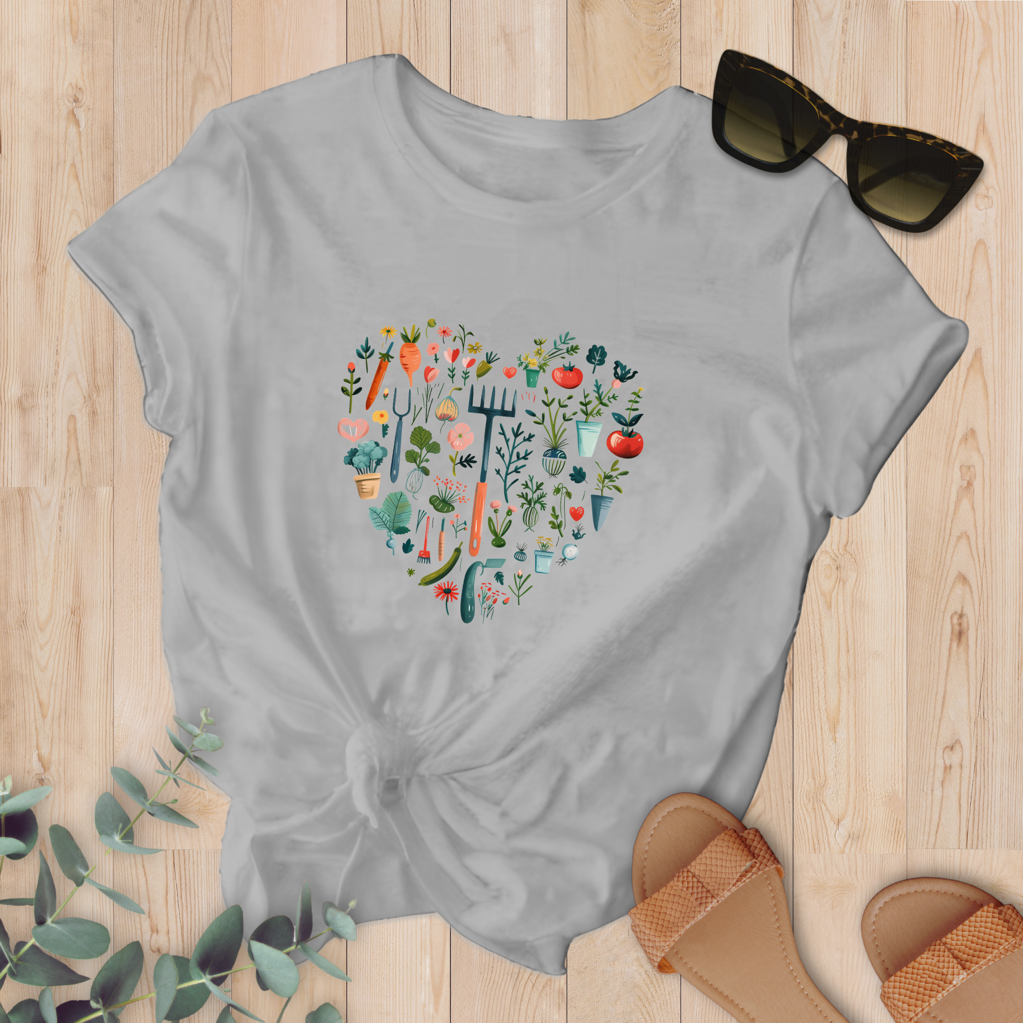 T-shirt Cœur de jardin