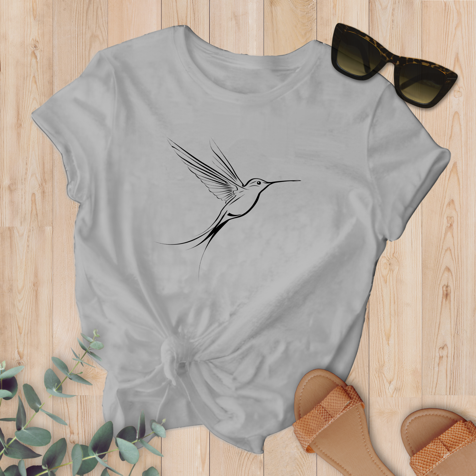 T-shirt Colibri esquissé