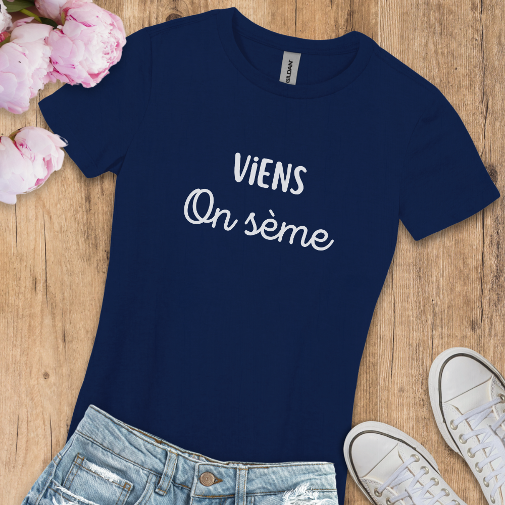 T-shirt "Viens, on sème"