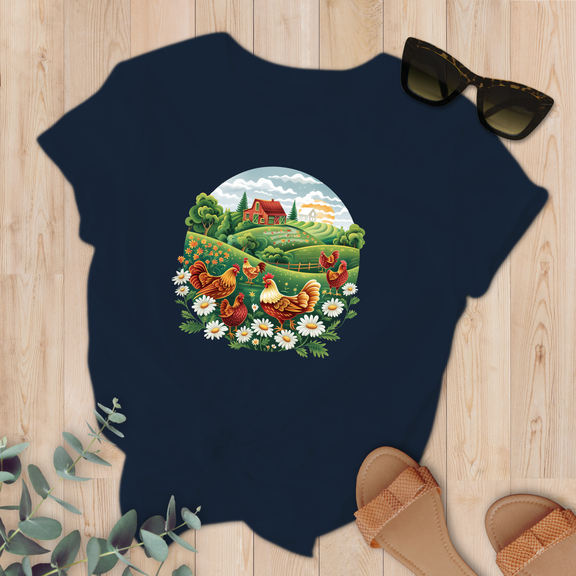 T-shirt Ferme Cottagecore