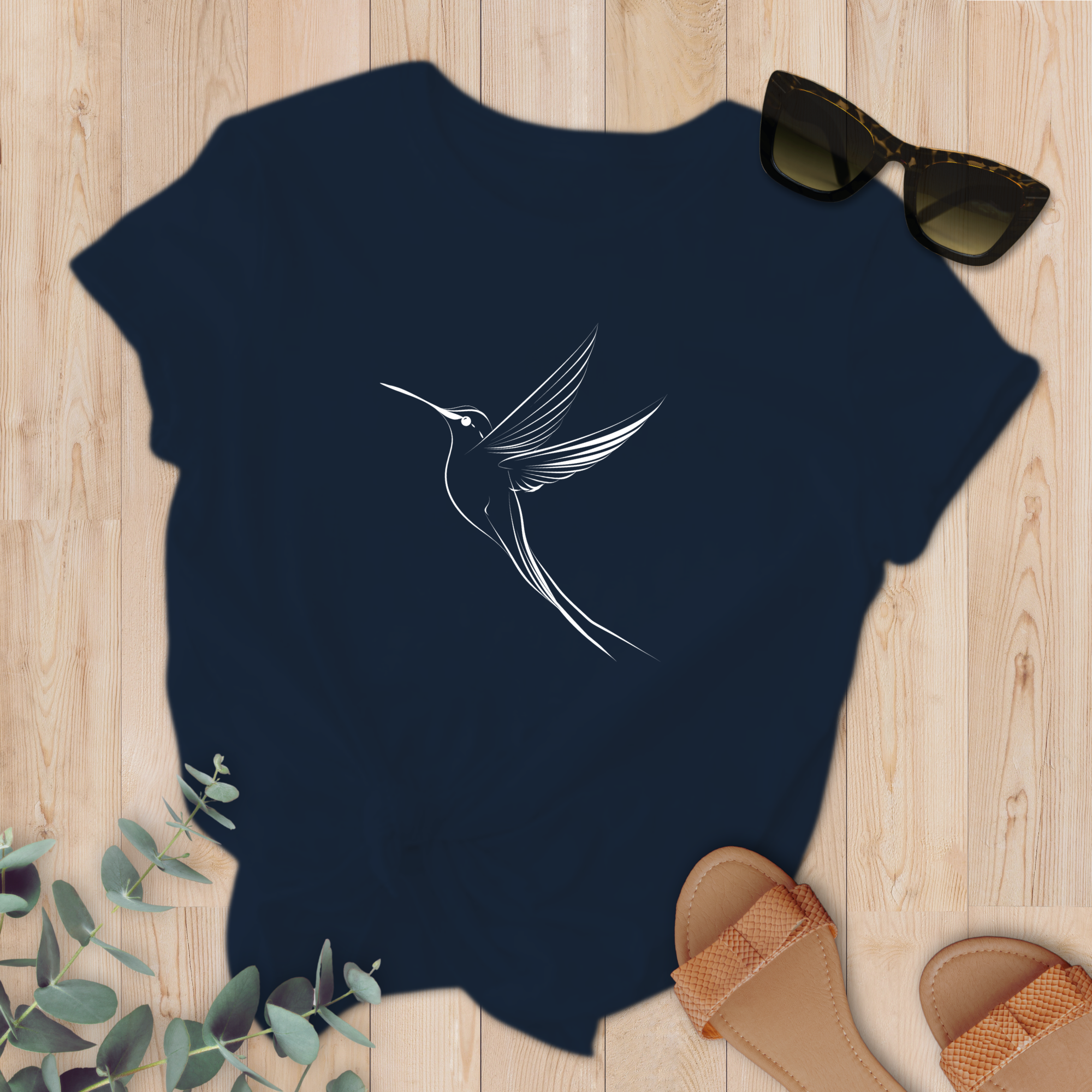 T-shirt Colibri stylisé