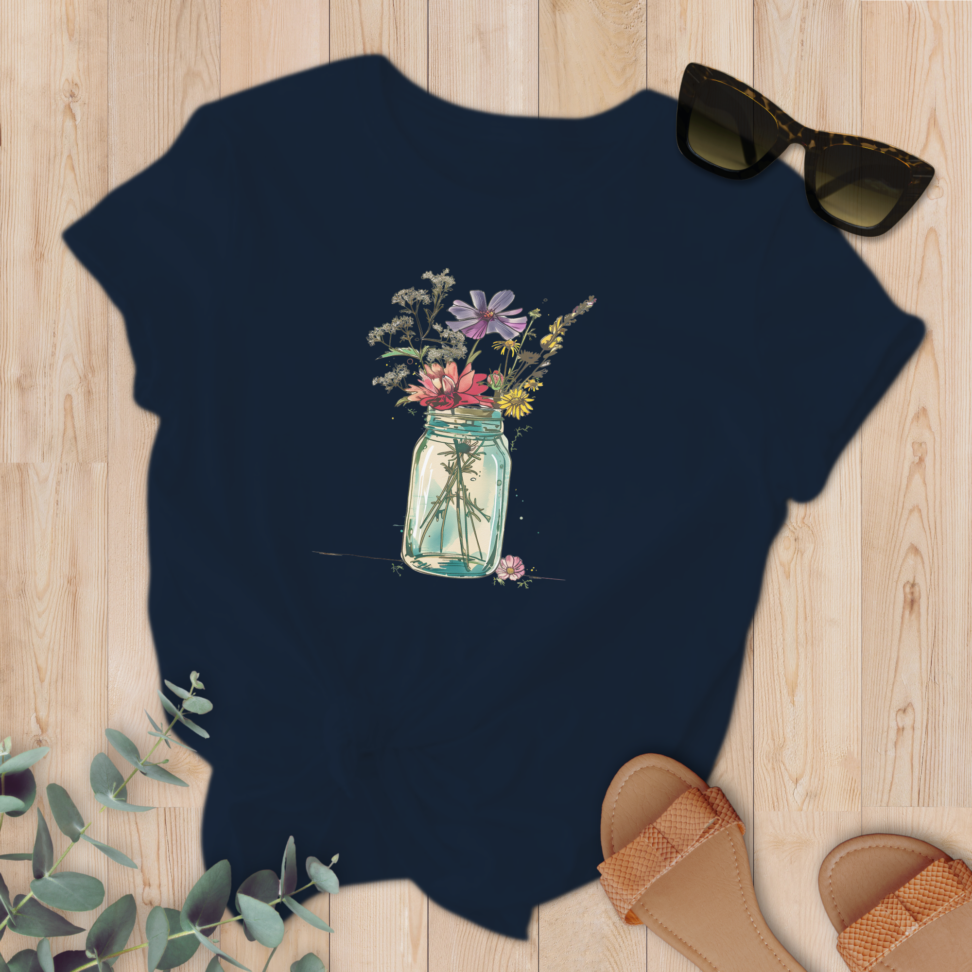 T-shirt Bouquet de fleurs