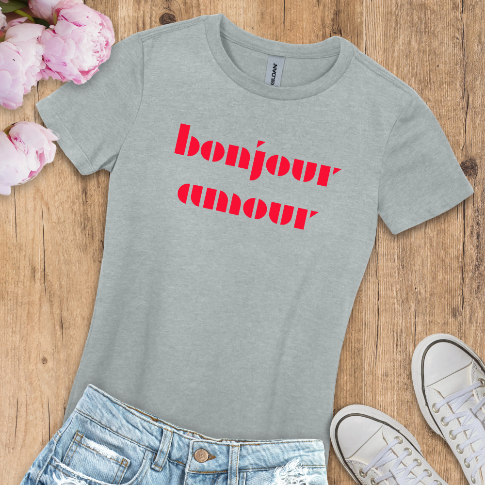 T-shirt Bonjour Amour
