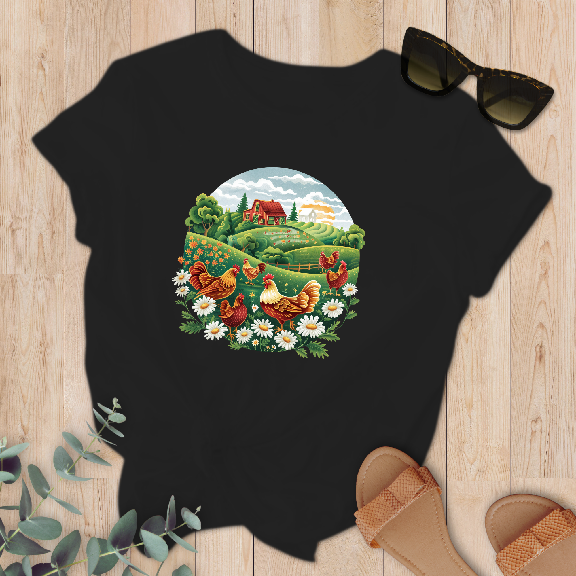 T-shirt Ferme Cottagecore