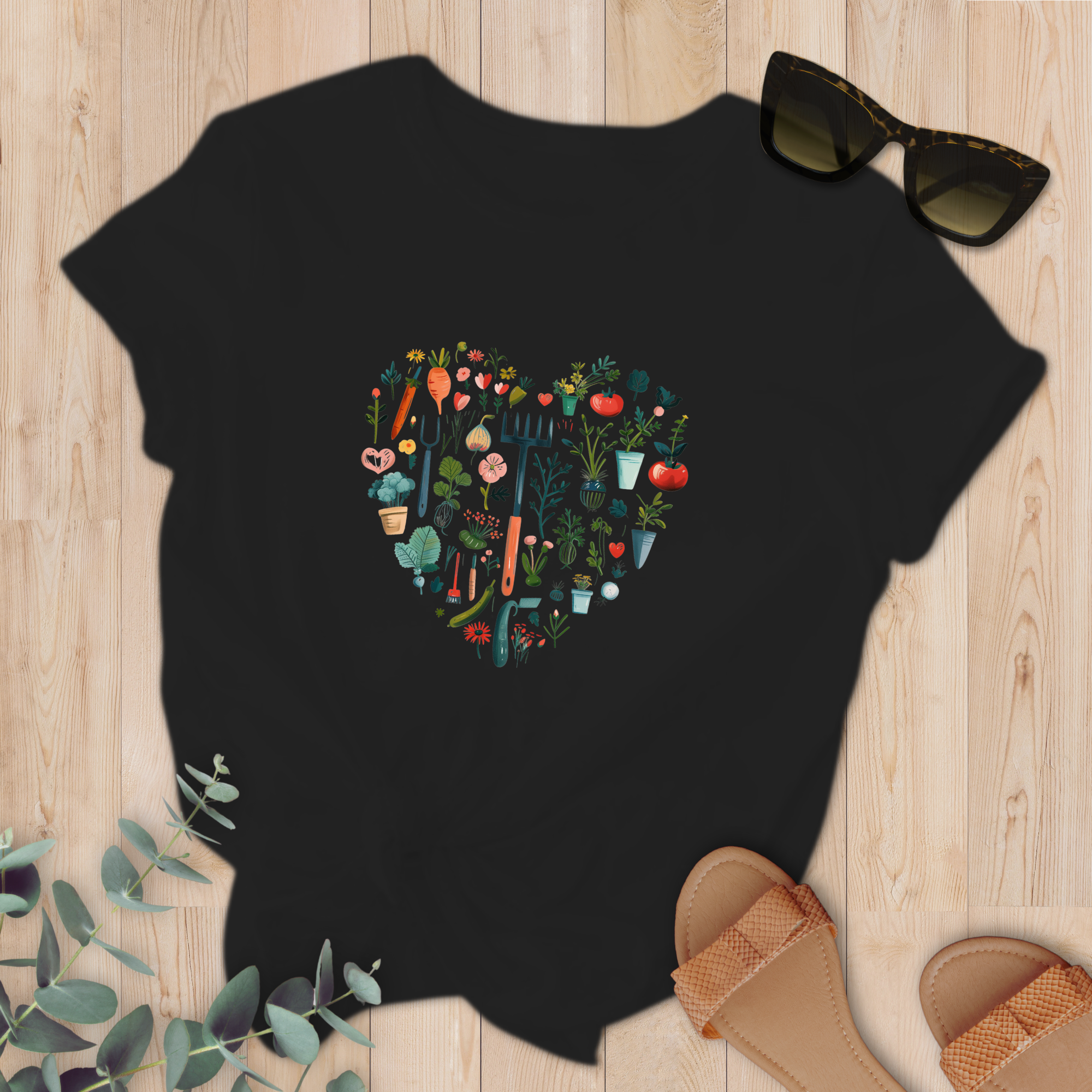 T-shirt Cœur de jardin