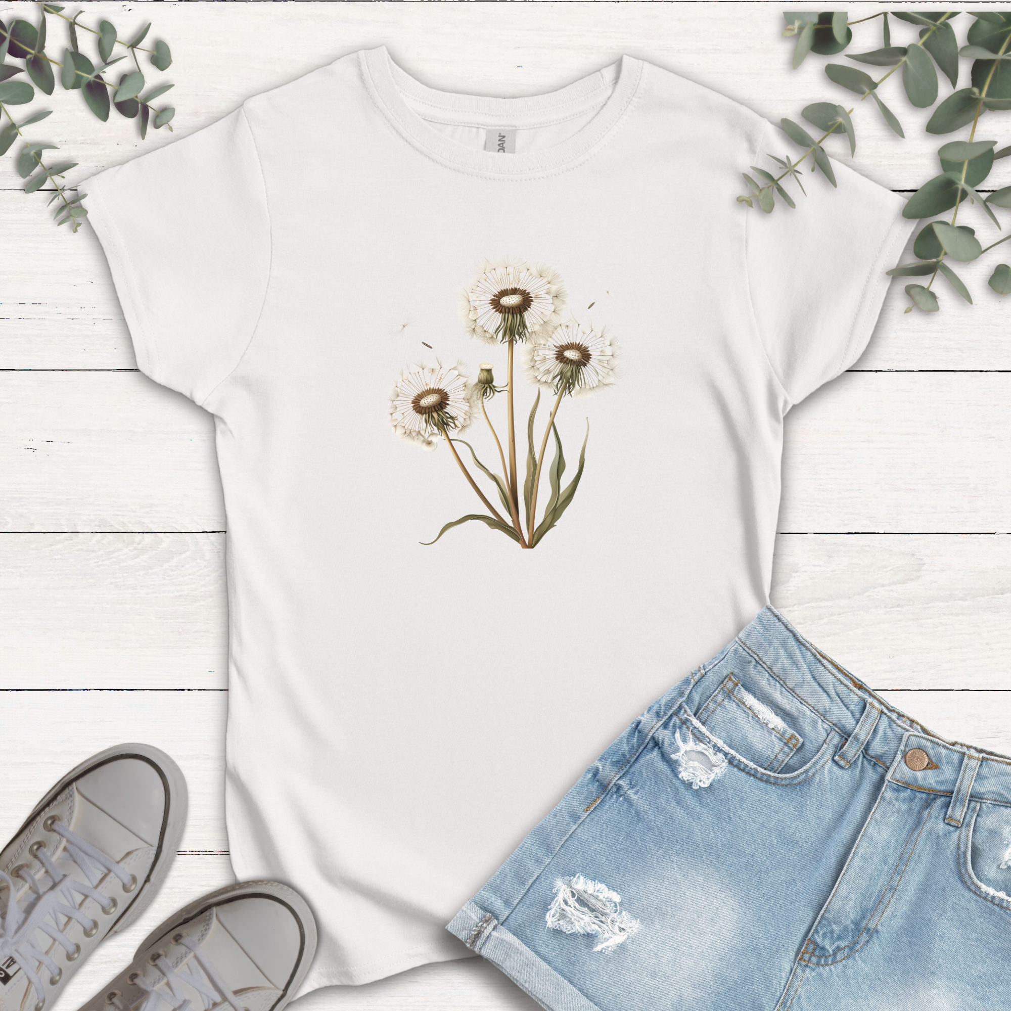 T-shirt Trois Pissenlits