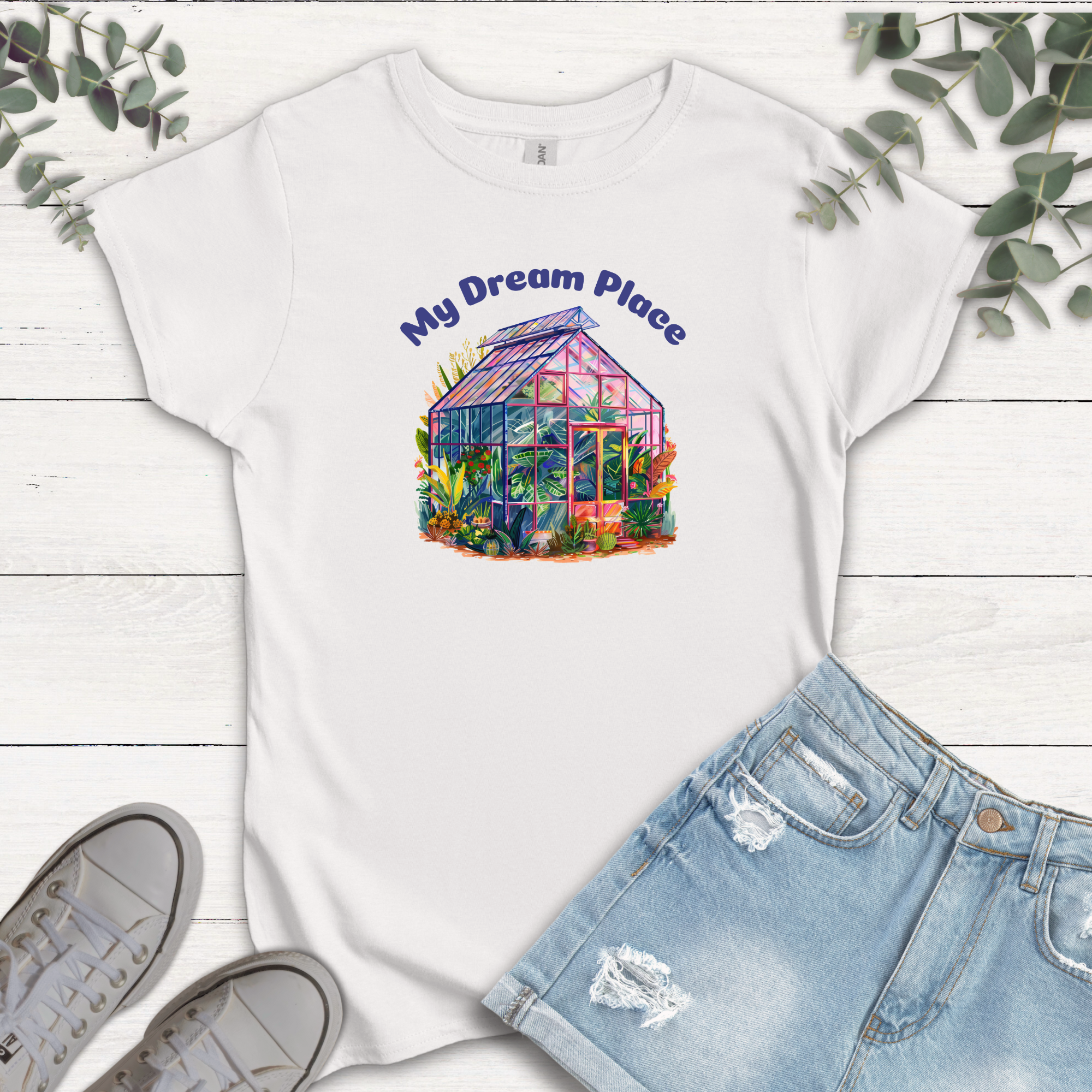 T-shirt Serre de Jardin "My Dream Place"