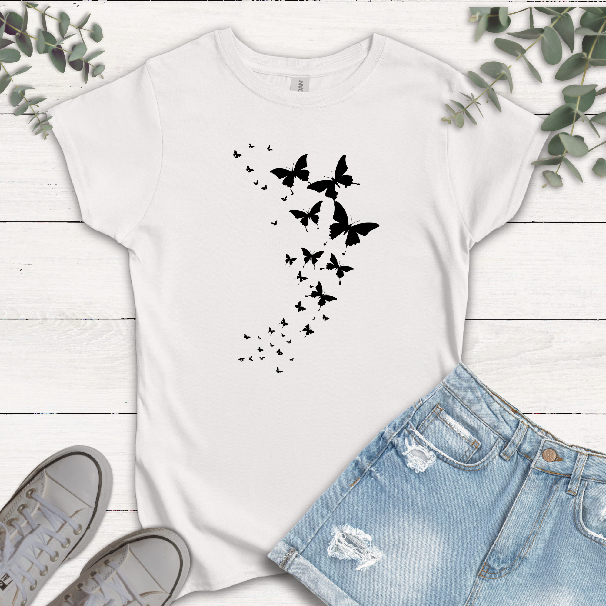 T-shirt Envol de papillons