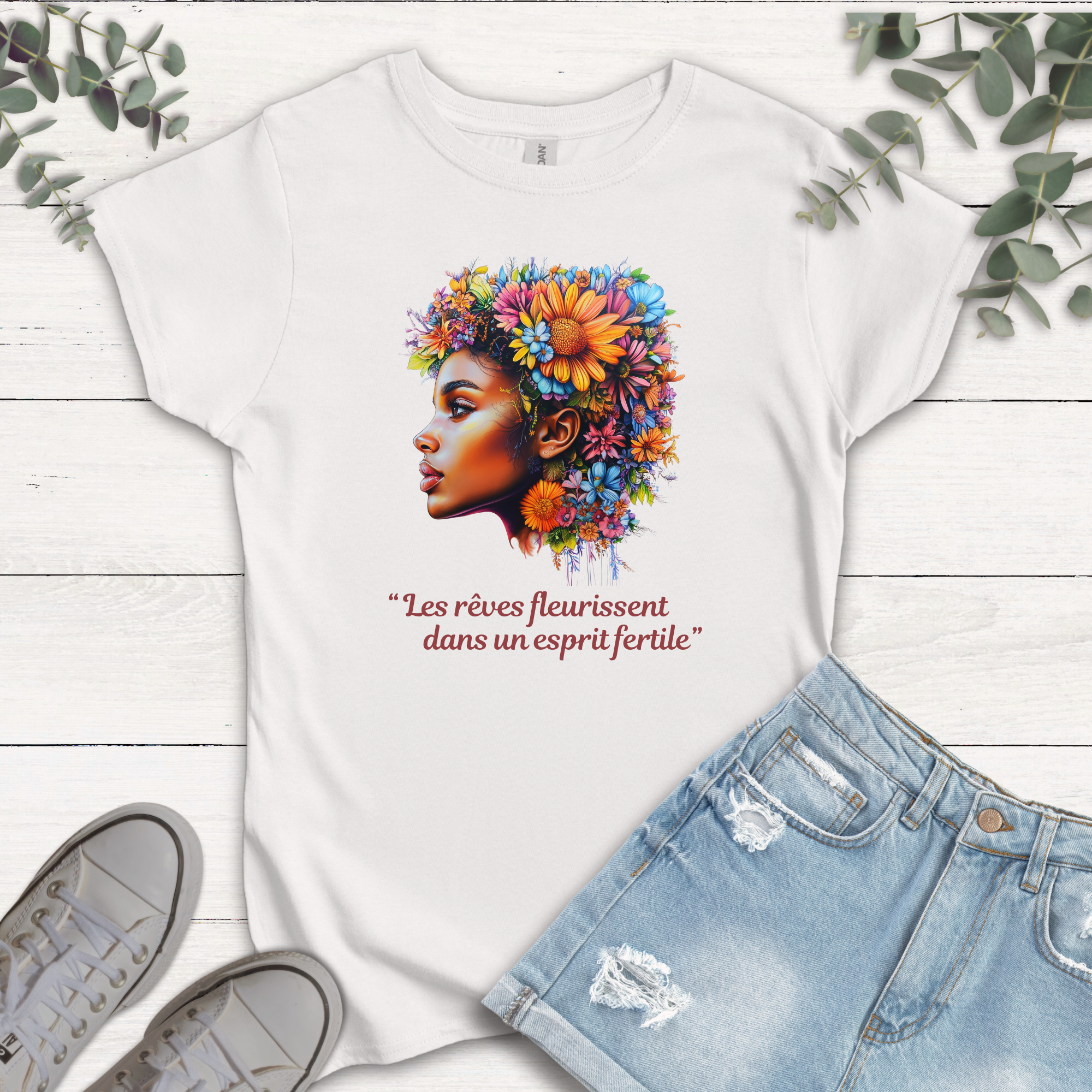T-shirt Rêves Fleuris