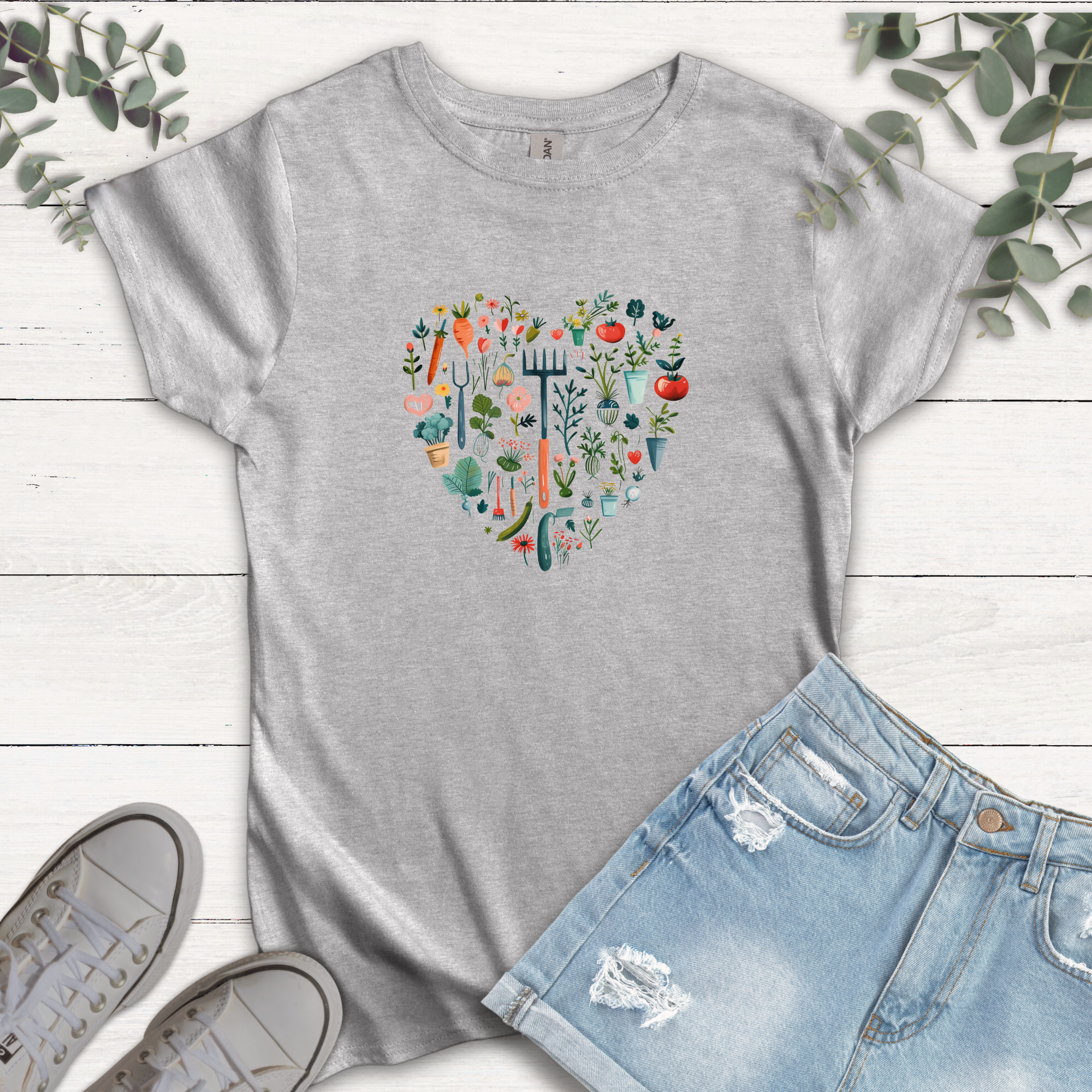 T-shirt Cœur de jardin
