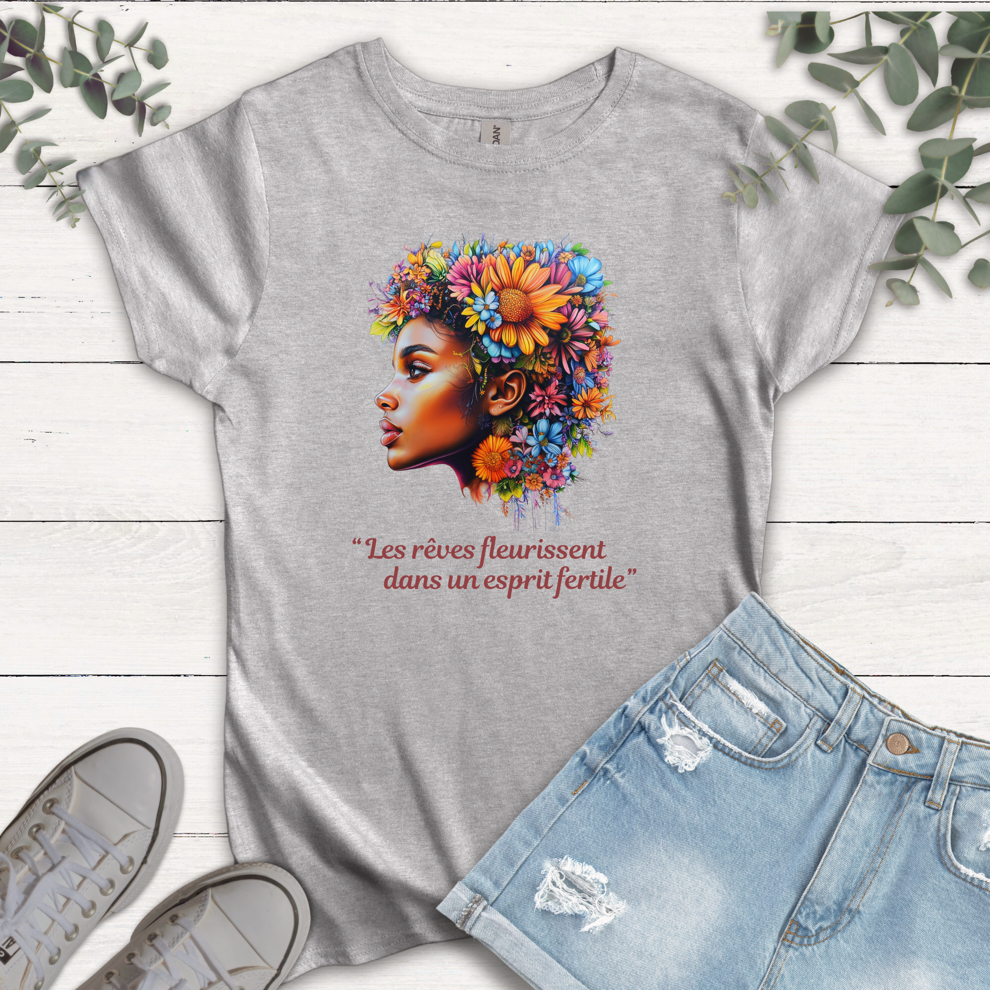 T-shirt Rêves Fleuris
