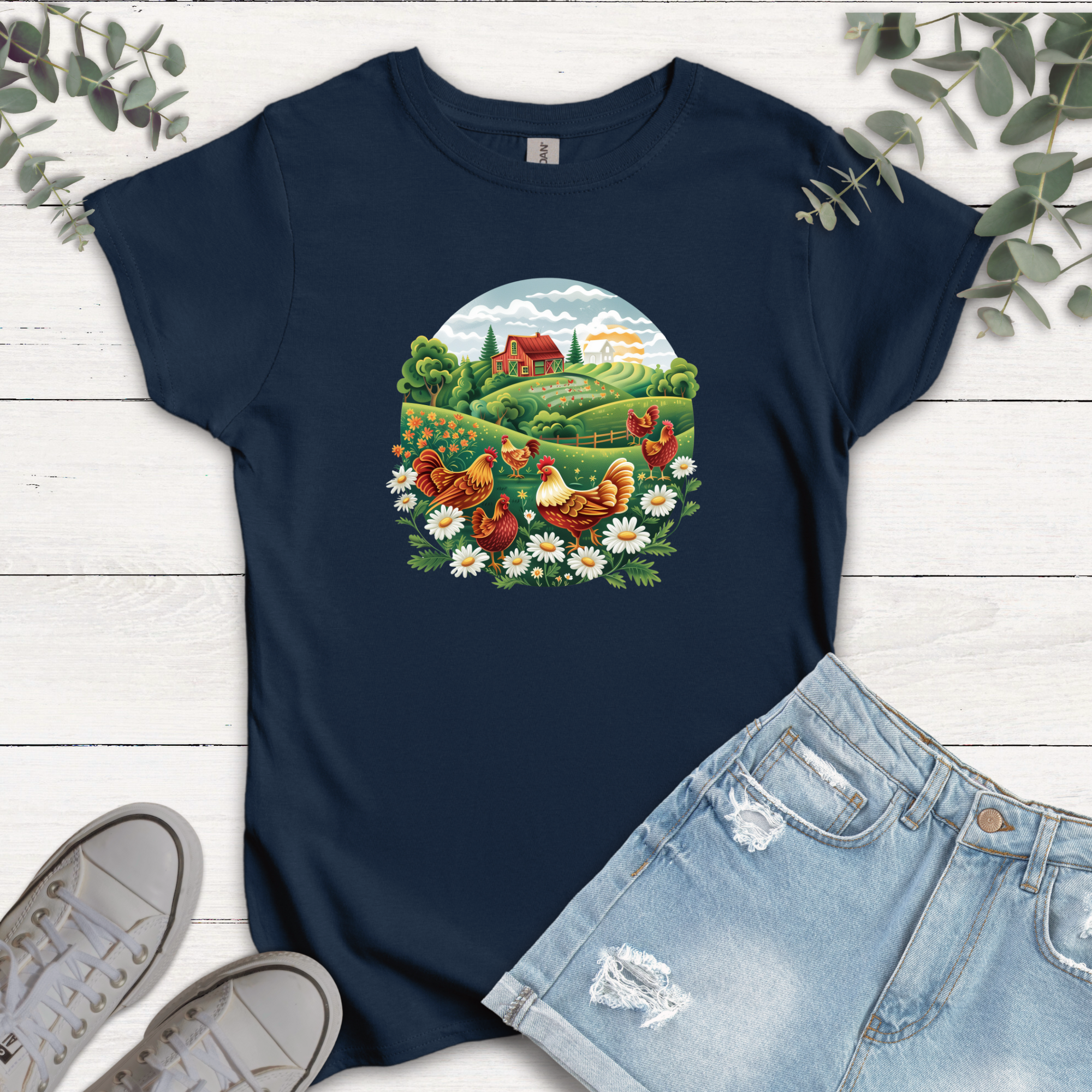 T-shirt Ferme Cottagecore