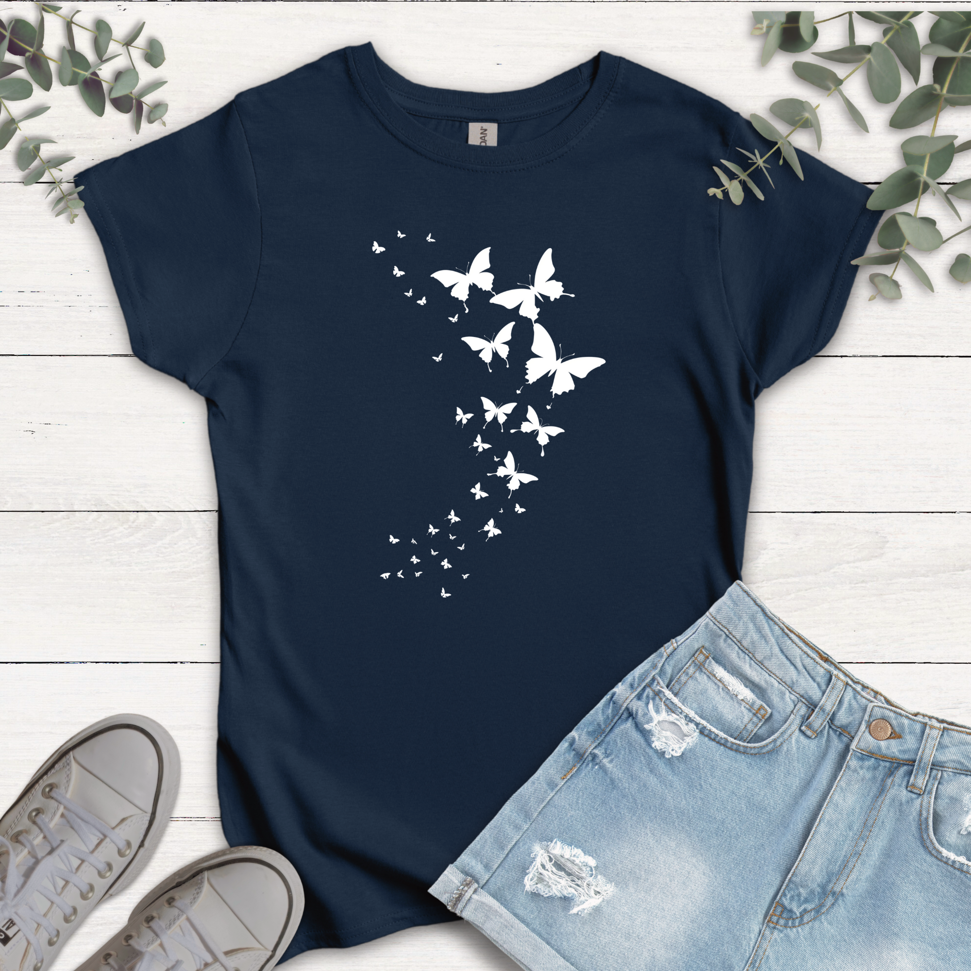 T-shirt Envol de papillons