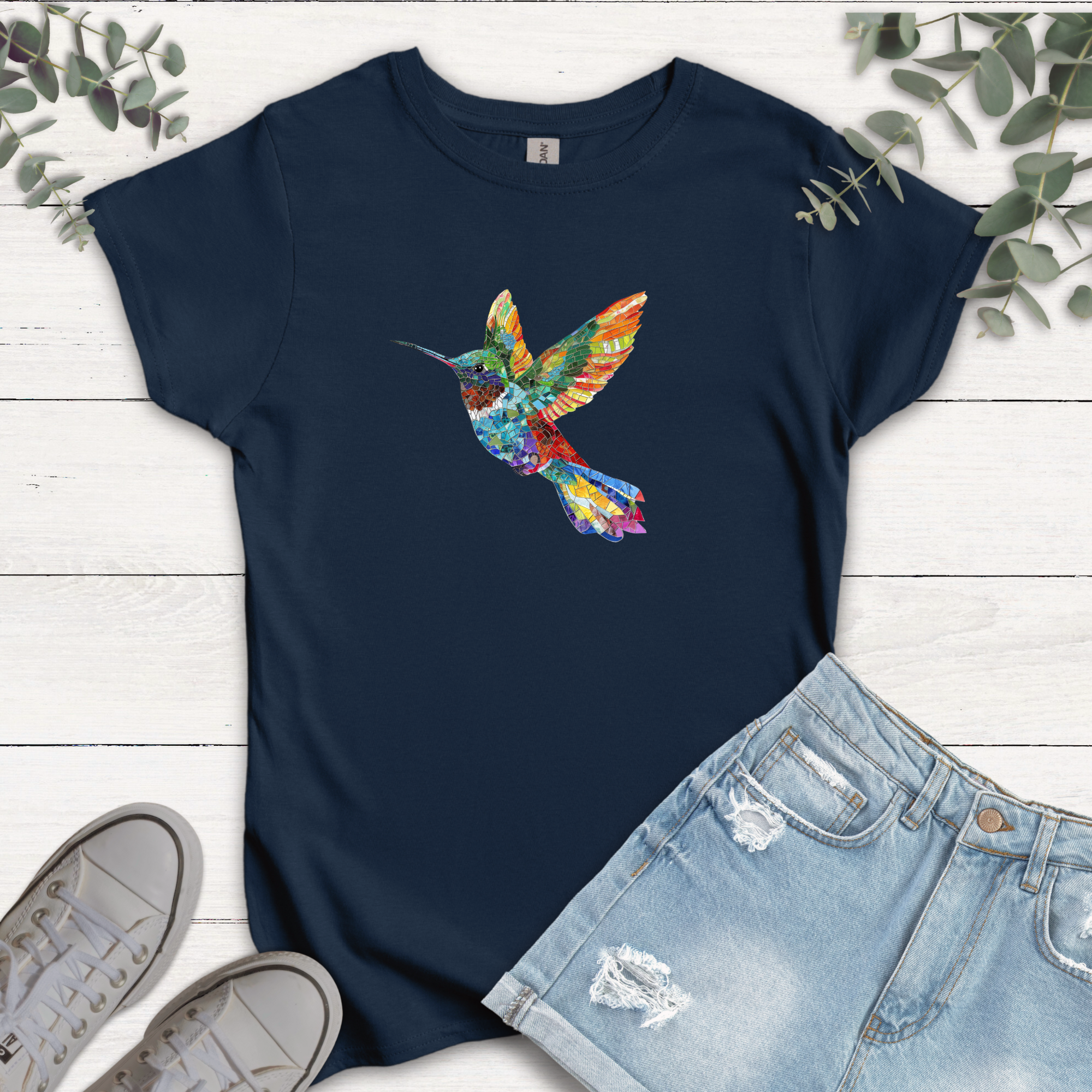 T-shirt Colibri mosaïque
