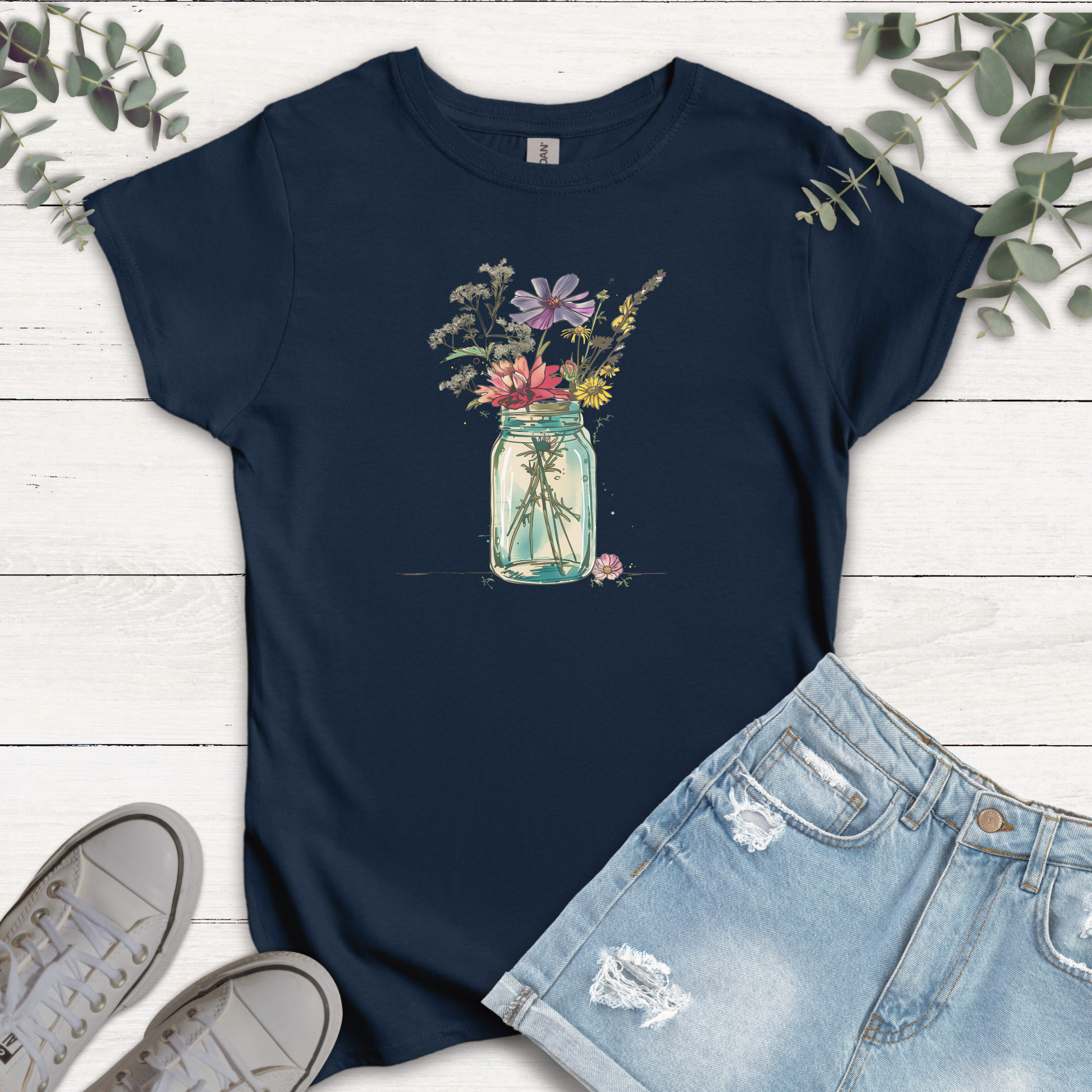 T-shirt Bouquet de fleurs