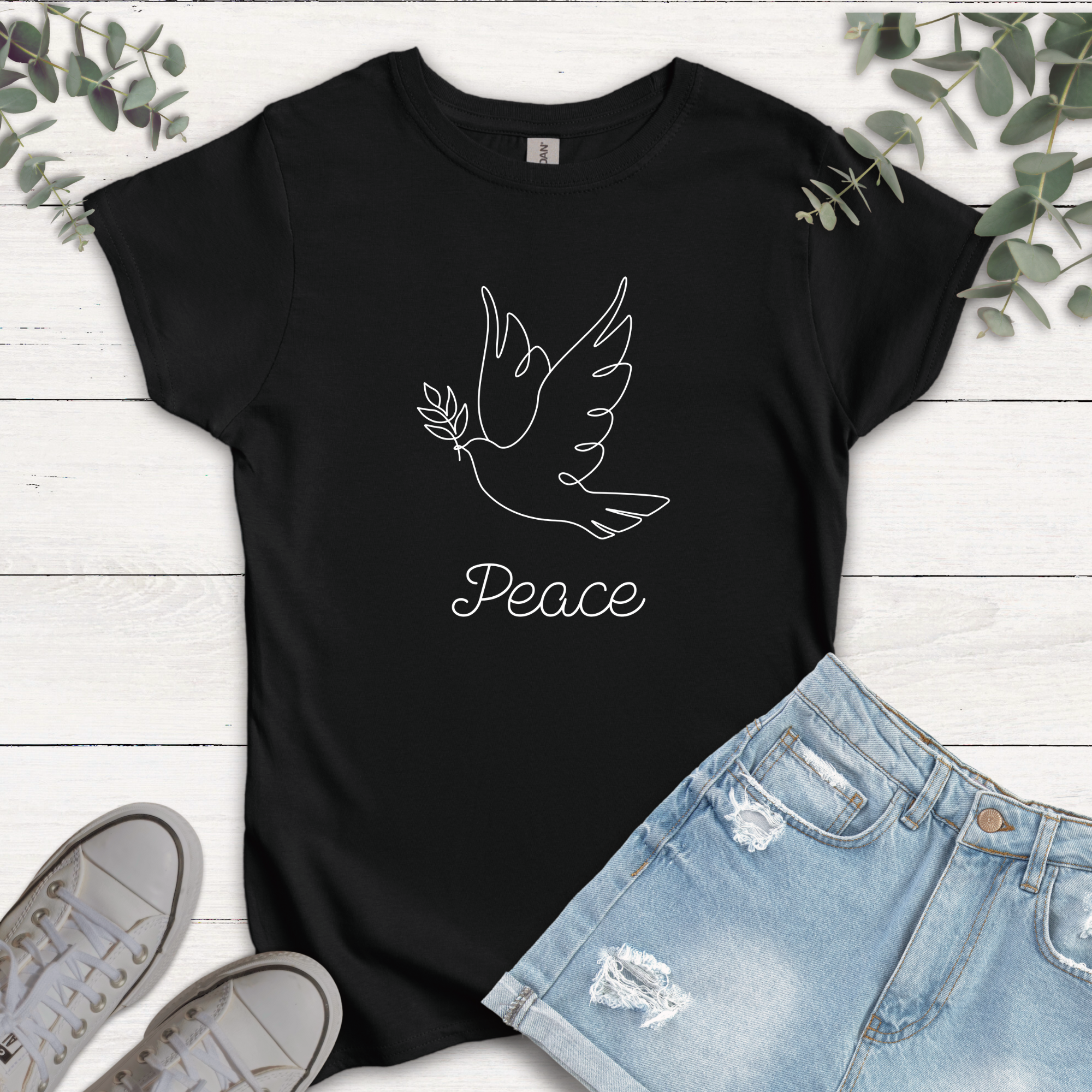 T-shirt Colombe de la Paix