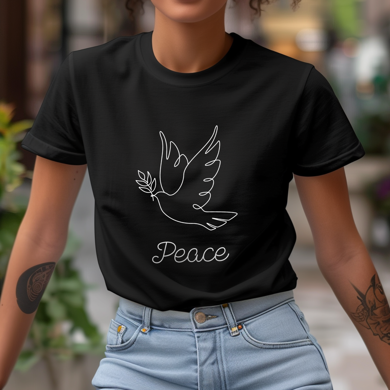 T-shirt Colombe de la Paix