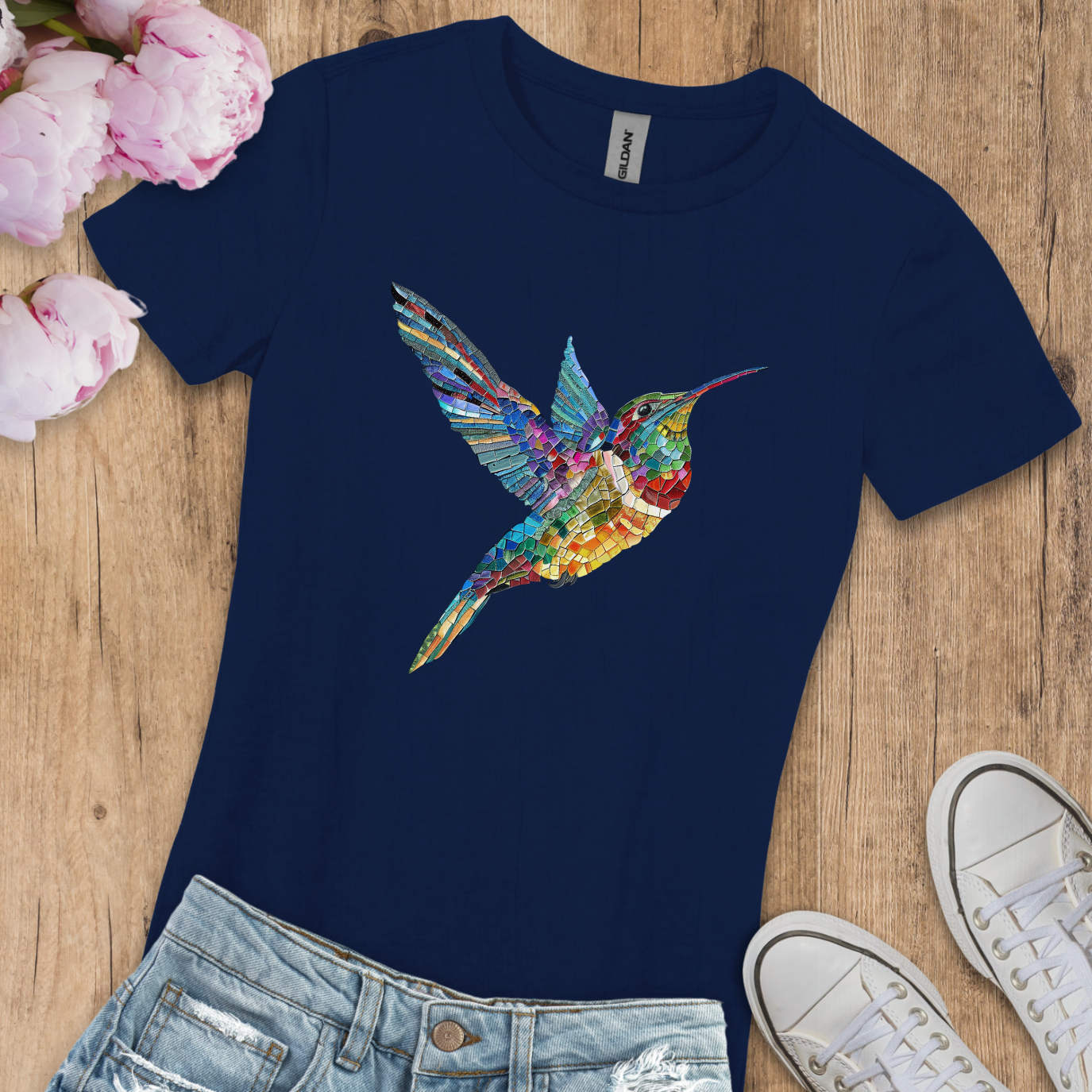 T-shirt Mosaïque de Colibri