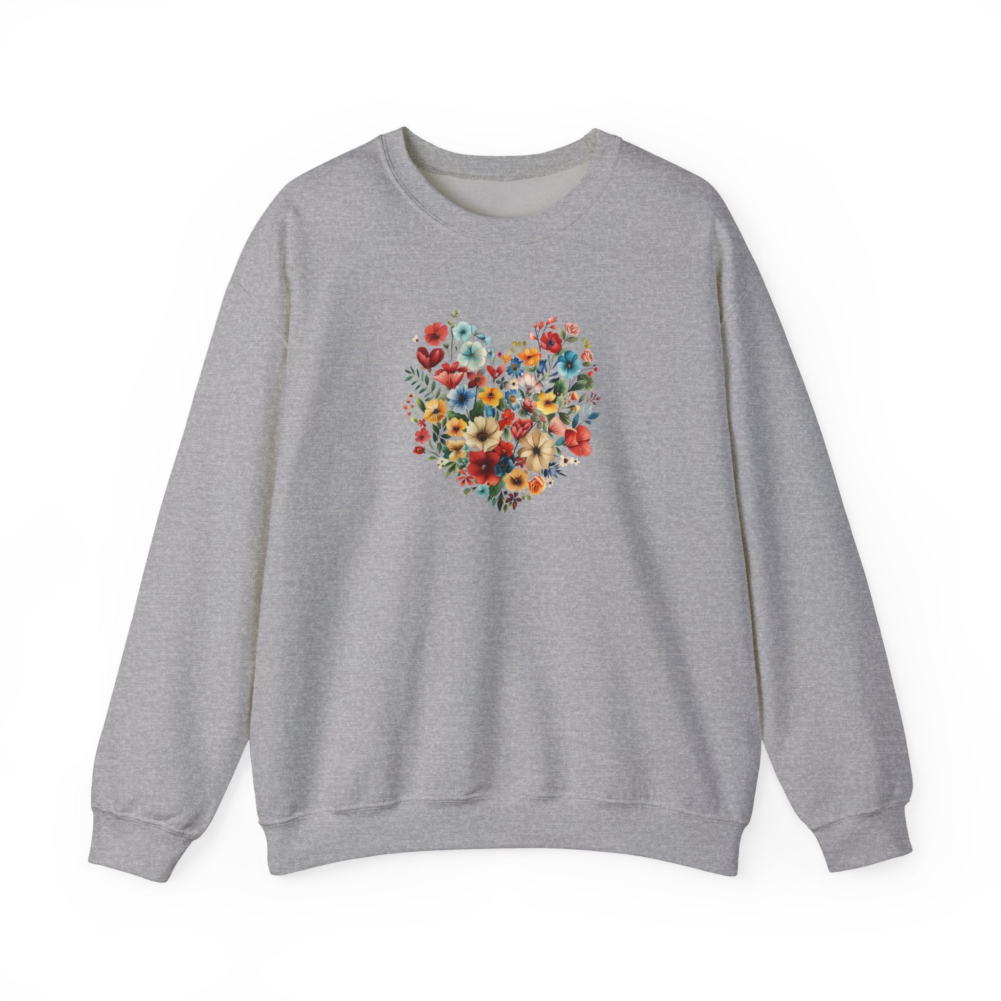 Sweat Cœur de fleurs