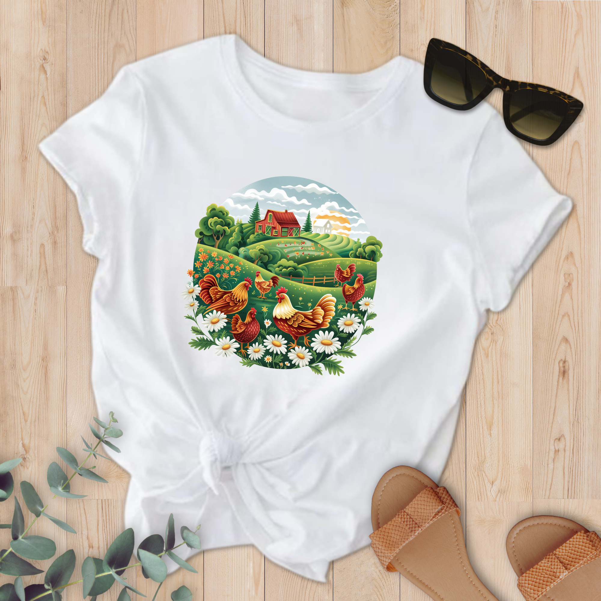 T-shirt Ferme Cottagecore