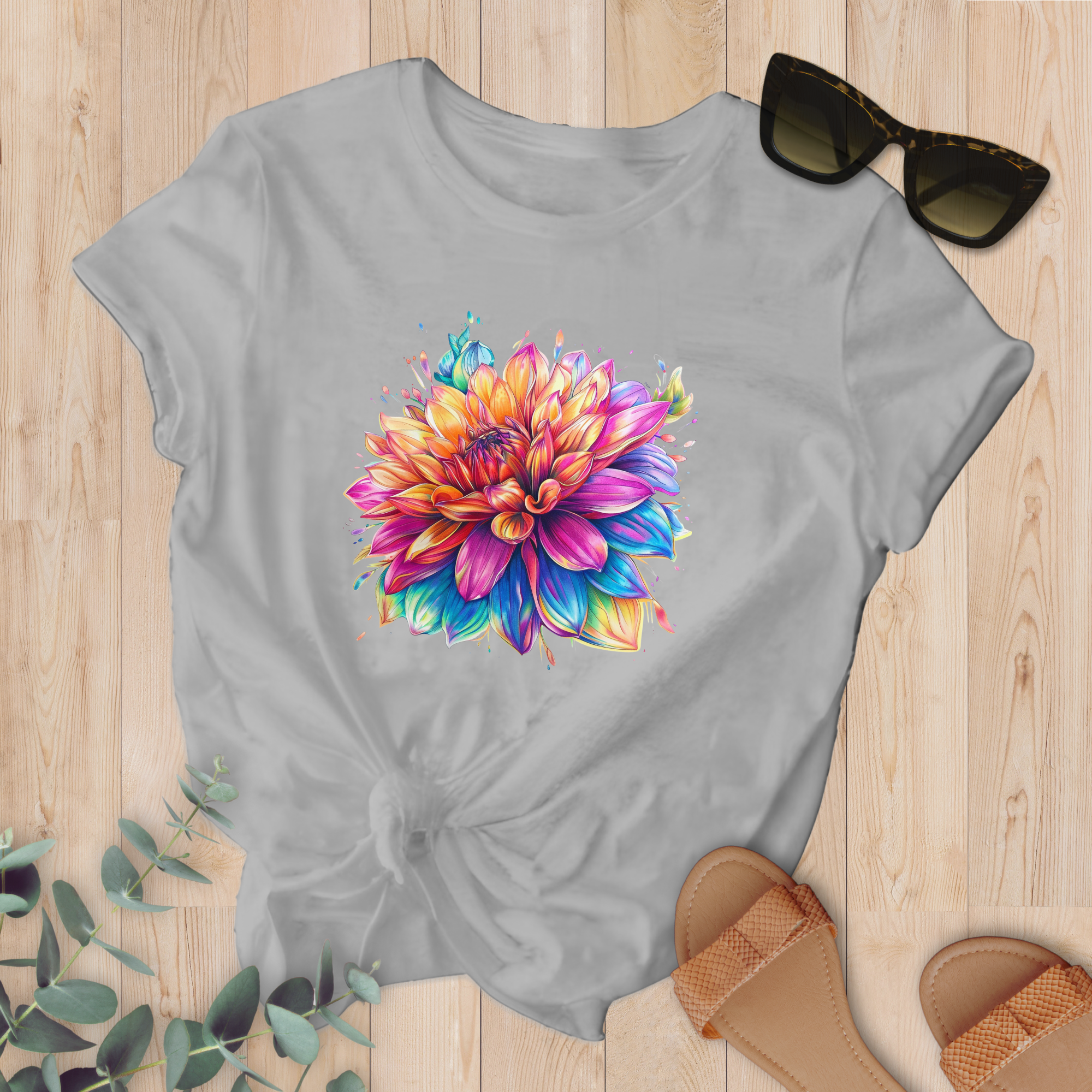 T-shirt Dahlia Pop