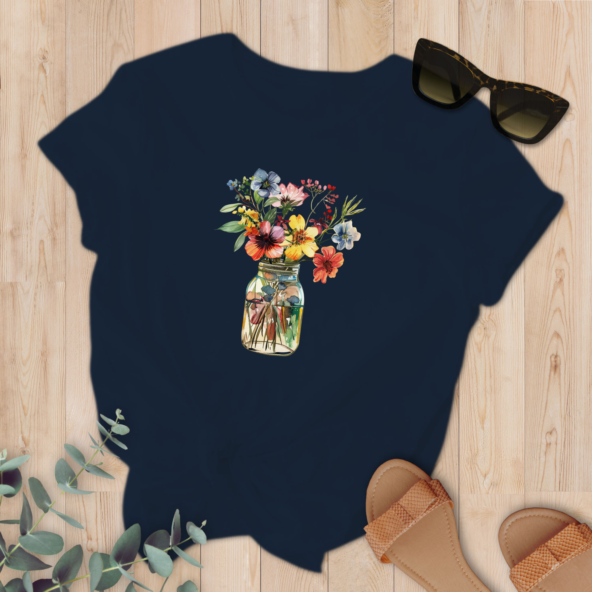 T-shirt Bouquet de fleurs sauvages