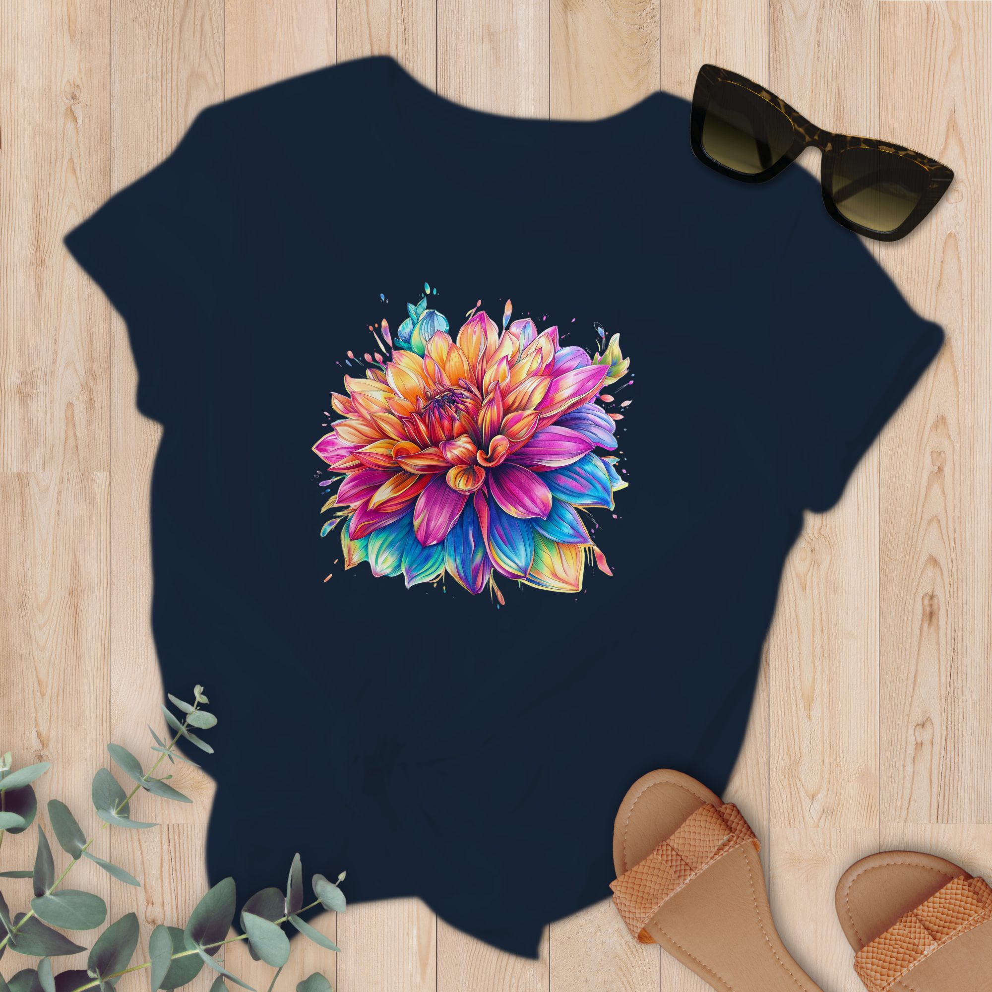 T-shirt Dahlia Pop