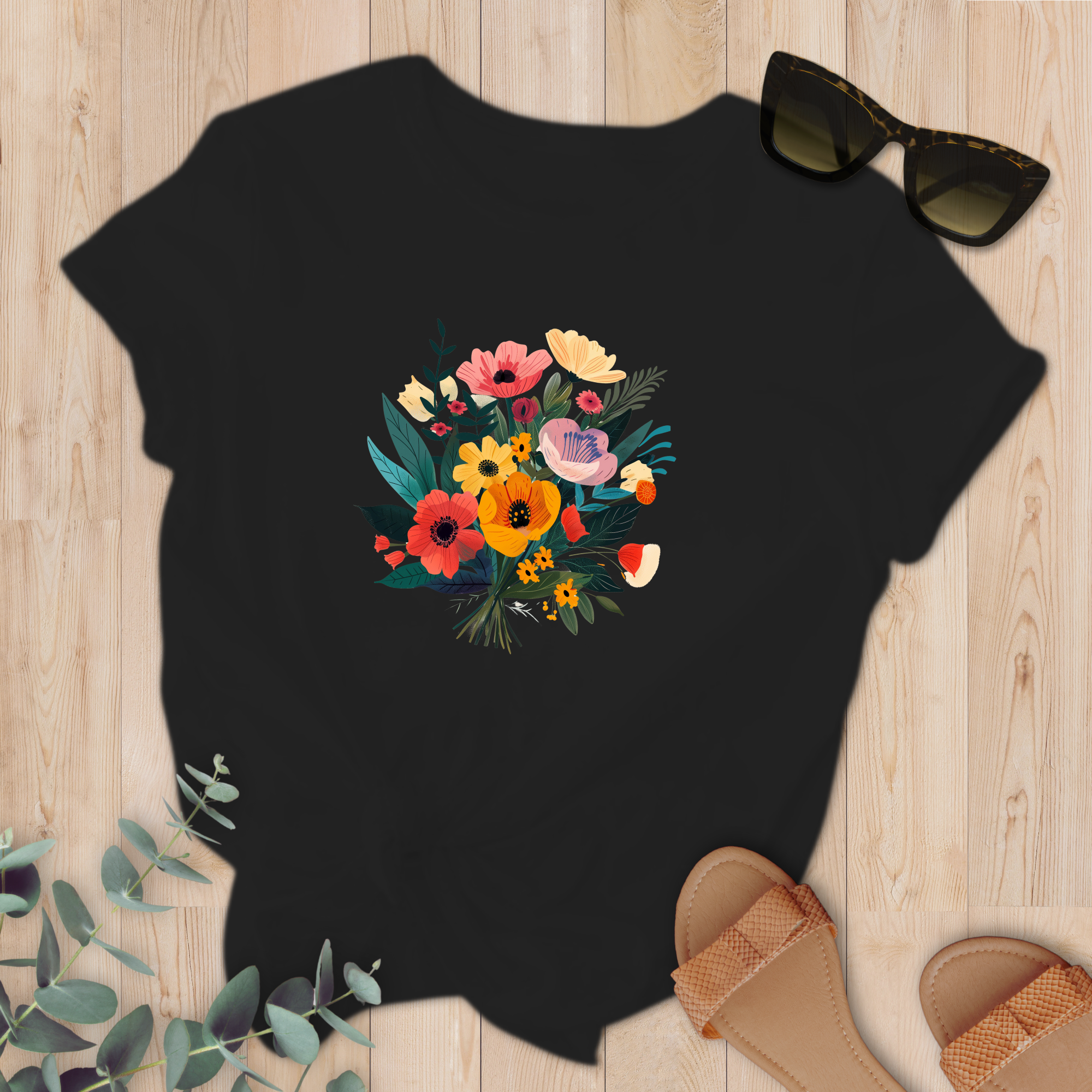 T-shirt Bouquet Vintage