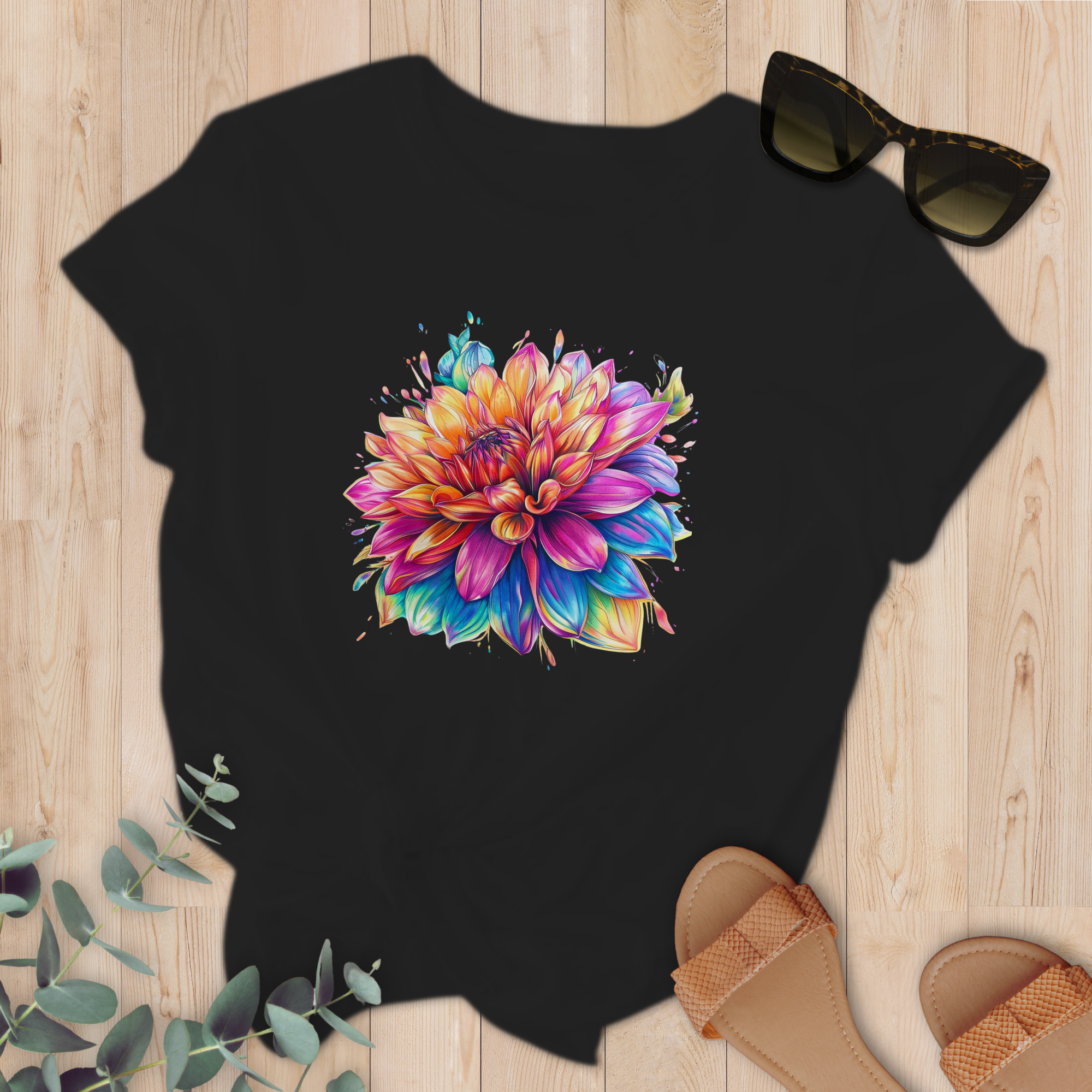 T-shirt Dahlia Pop