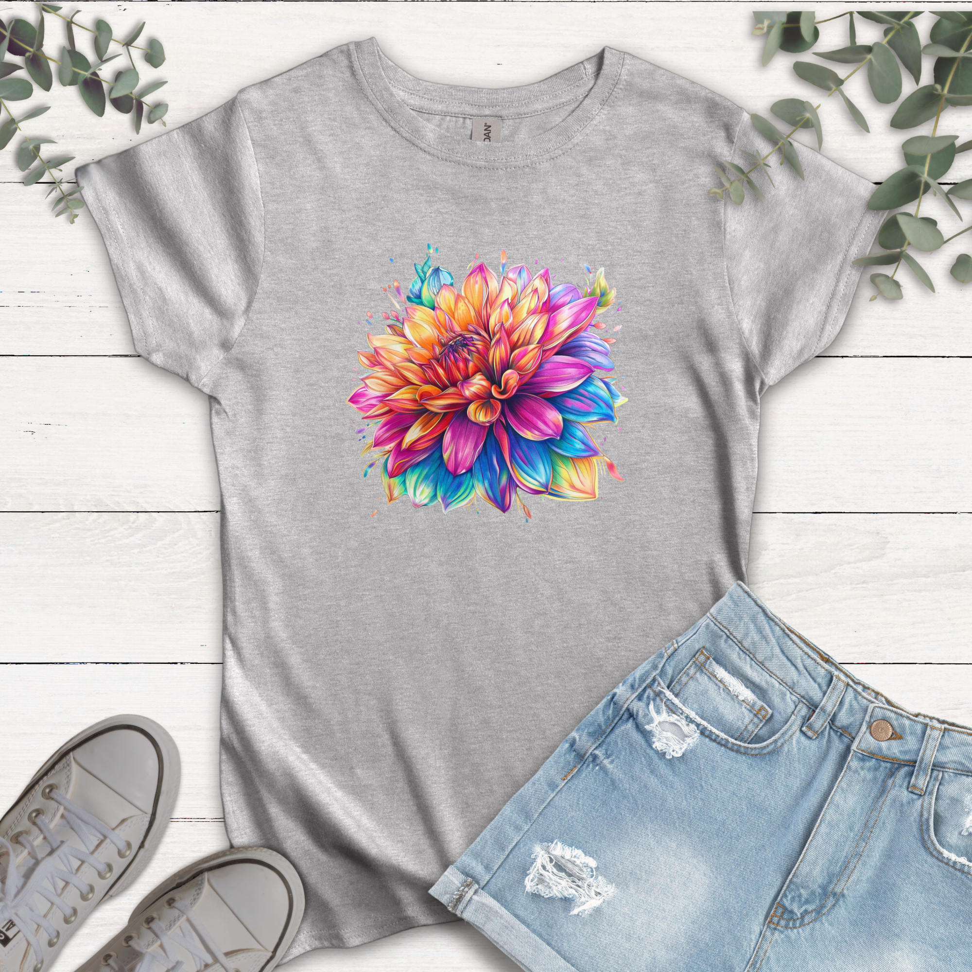 T-shirt Dahlia Pop