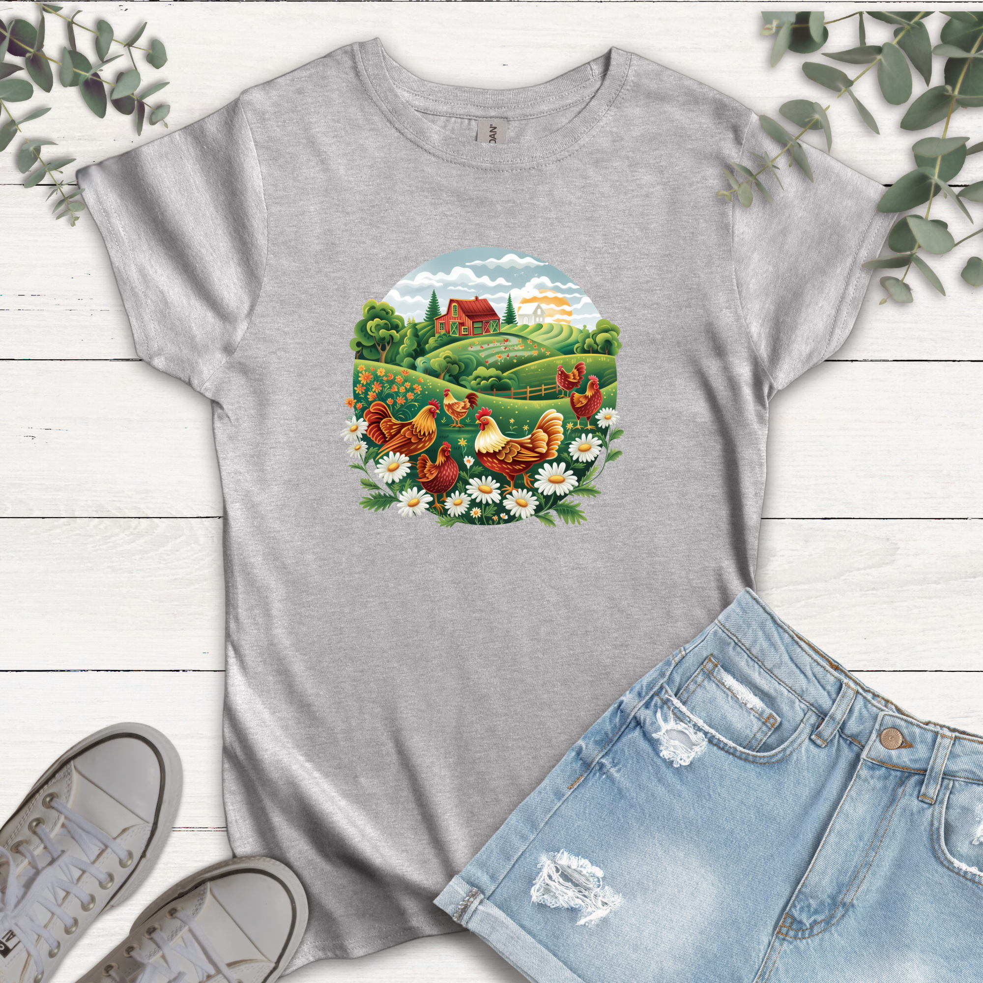 T-shirt Ferme Cottagecore