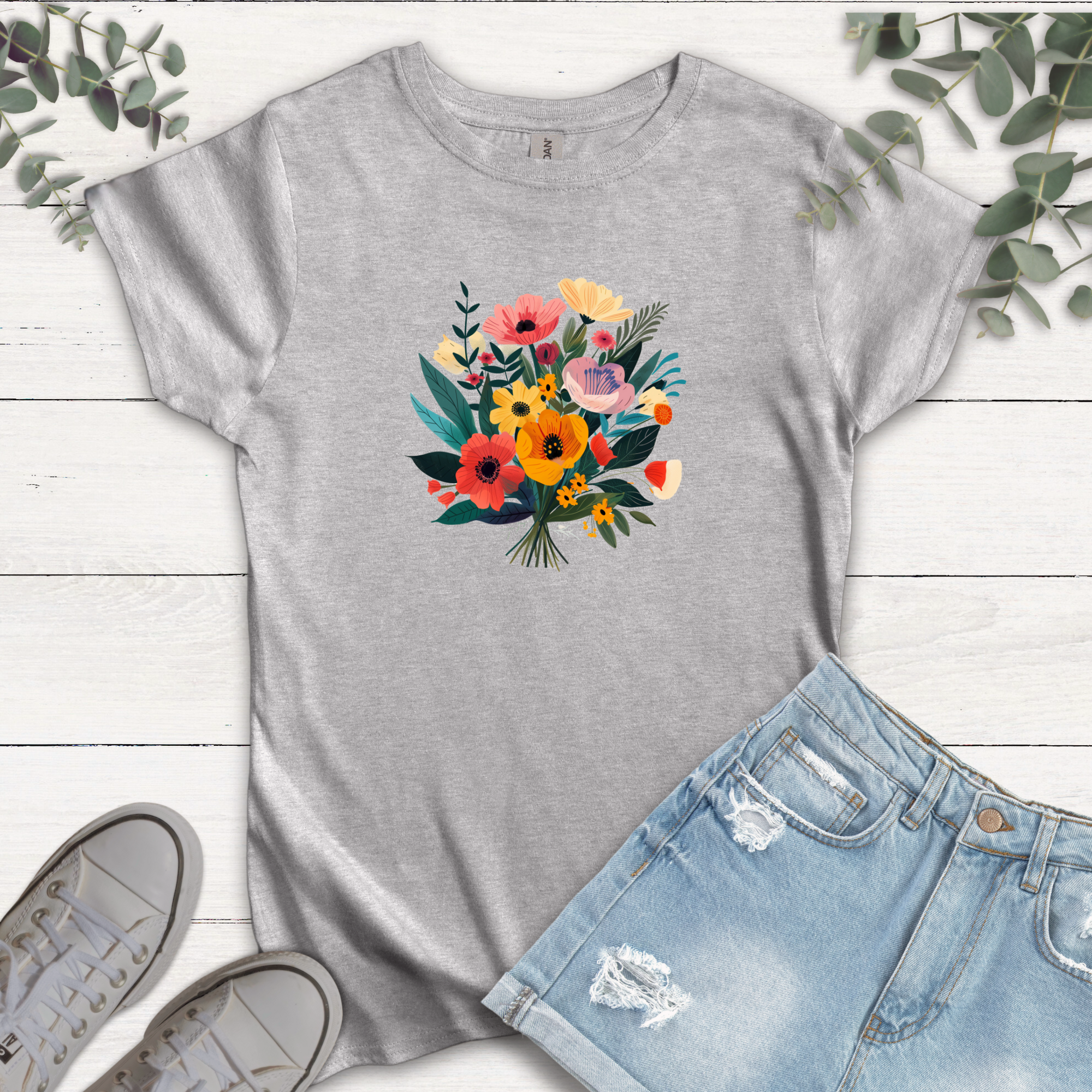 T-shirt Bouquet Vintage