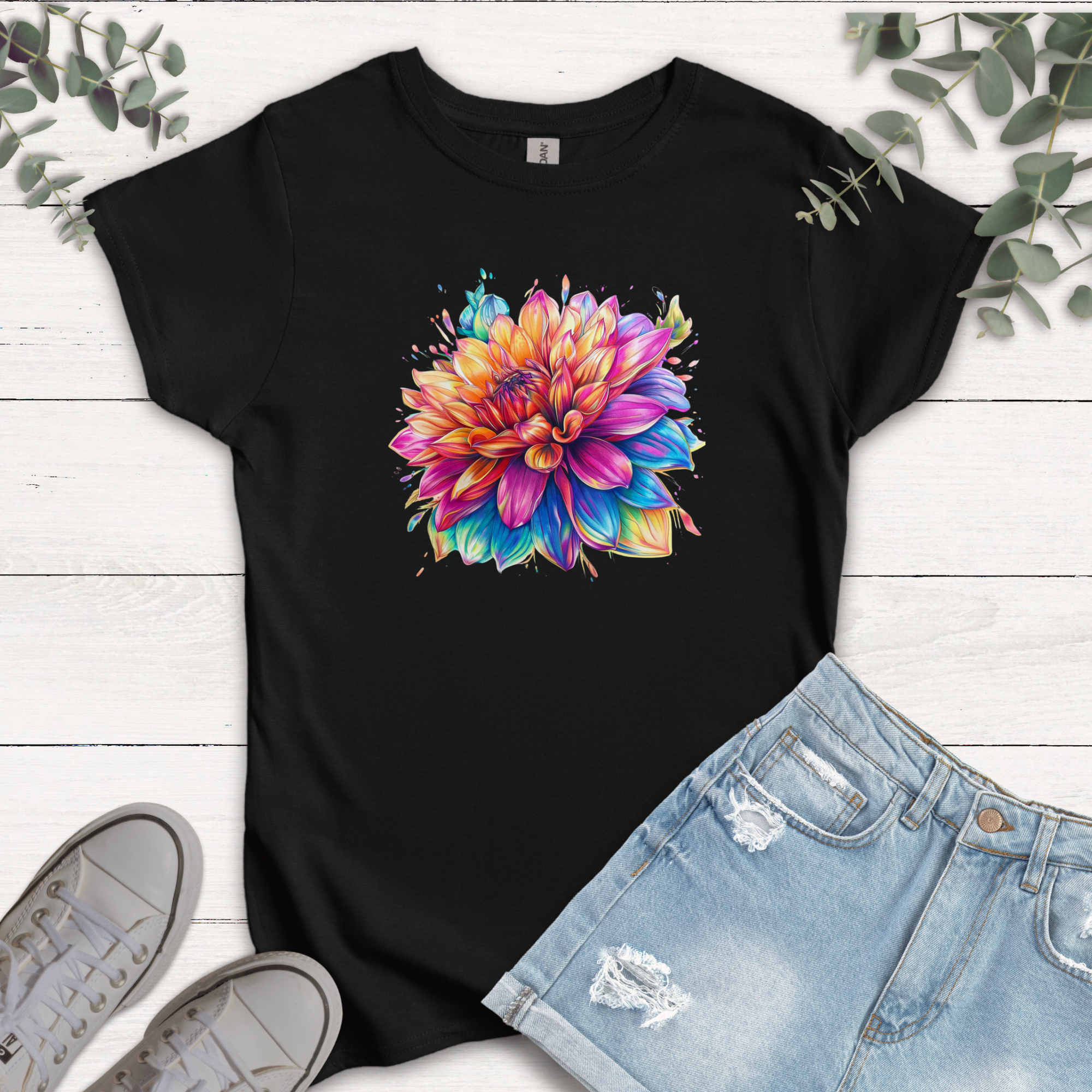 T-shirt Dahlia Pop