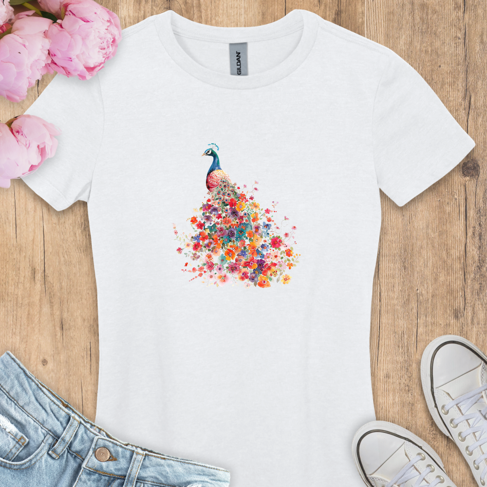 T-shirt Paon de Paradis