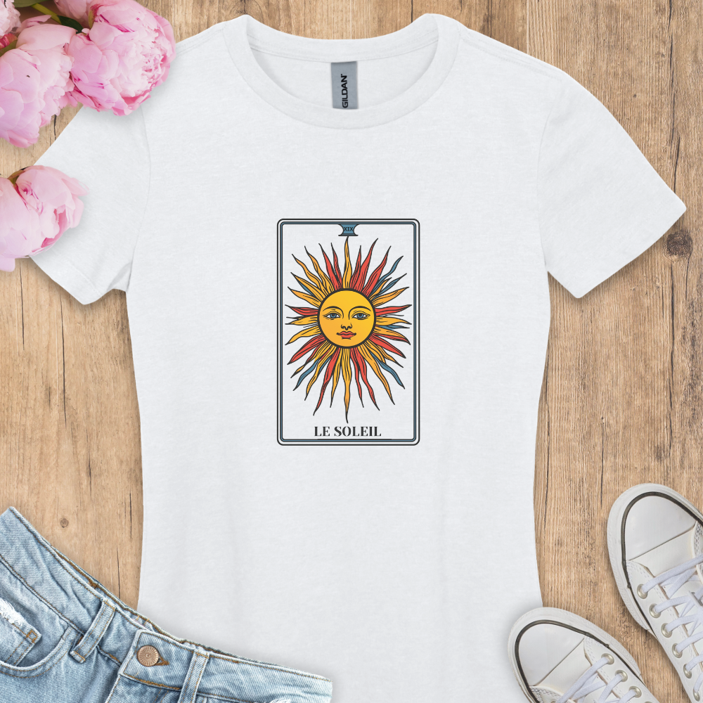 T-shirt Carte de Tarot Le Soleil