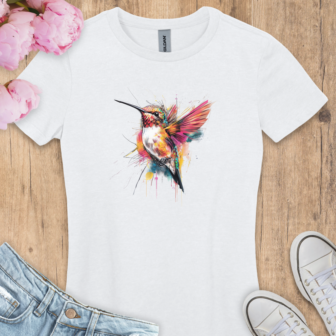 T-shirt Colibri Graffiti