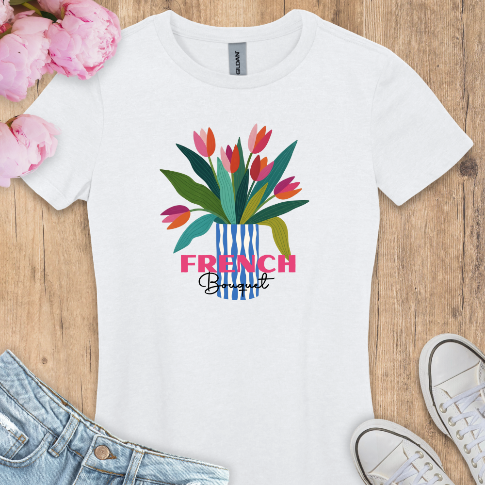 ﻿T-shirt French Bouquet