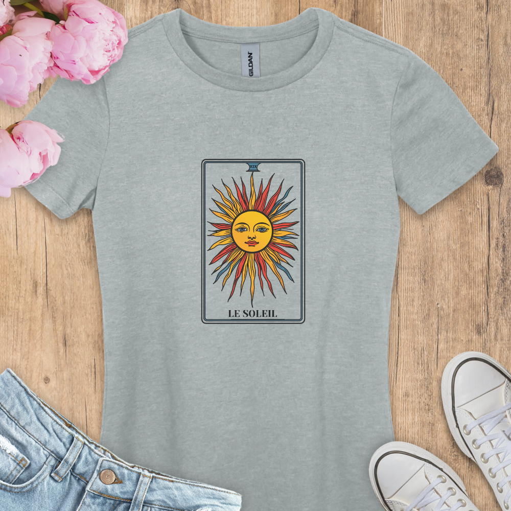 T-shirt Carte de Tarot Le Soleil